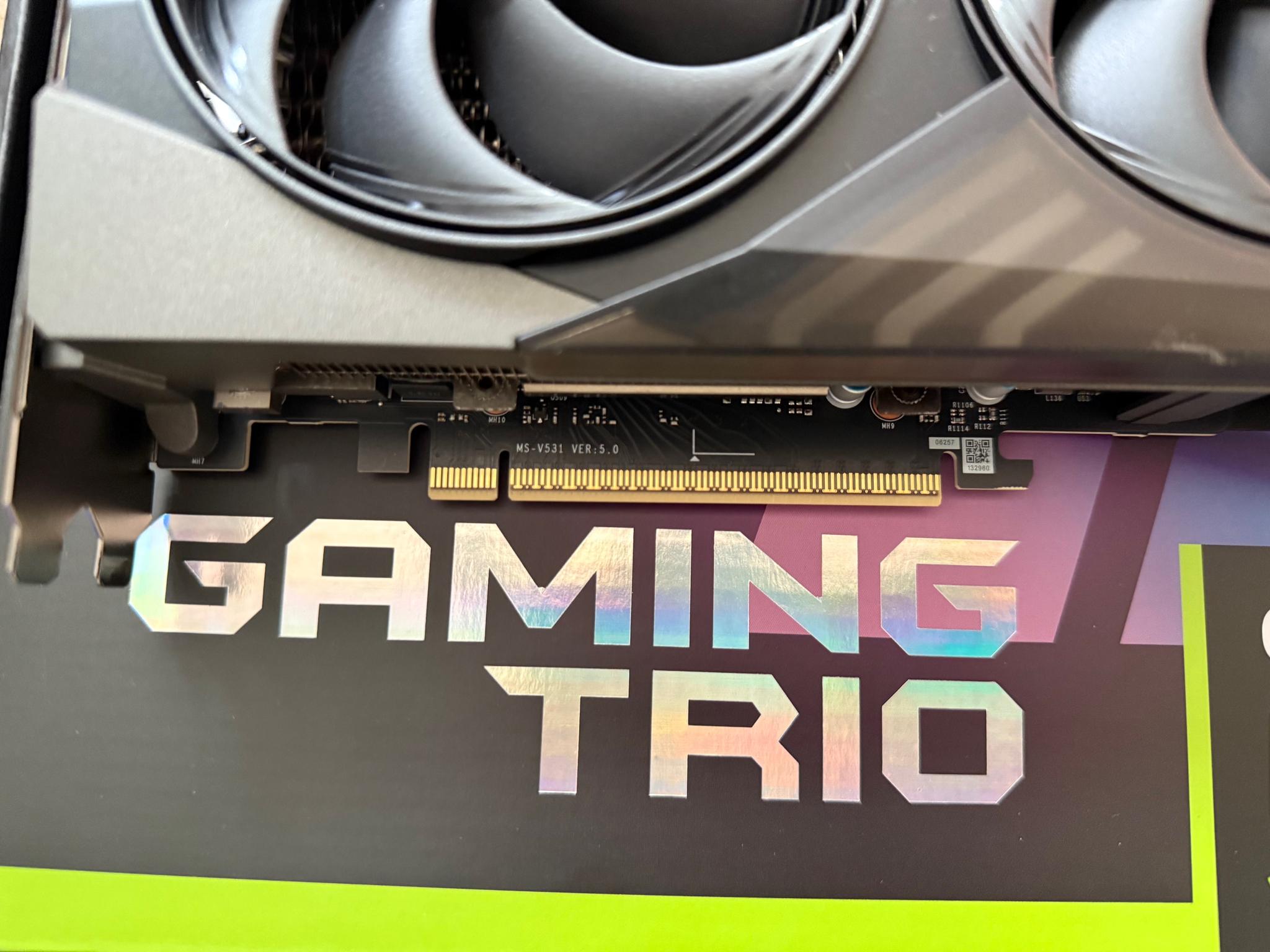 MSI NVIDIA GeForce RTX 5080 16G GAMING TRIO OC (Used - Like New)