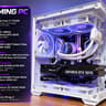 ❄️ POLAR ECLIPSE i7-12700F • RTX 5070 • 32GB RAM • 2.5TB+ NVMe 850w psu