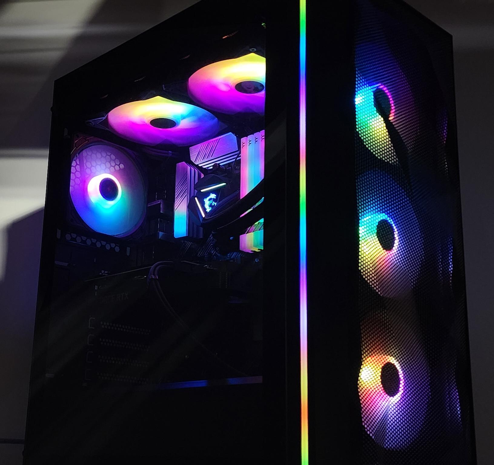 Gaming PC Ryzen 7 5700X3D 32GB RAM 1TB SSD RTX 3070 8GB Windows 11 PC