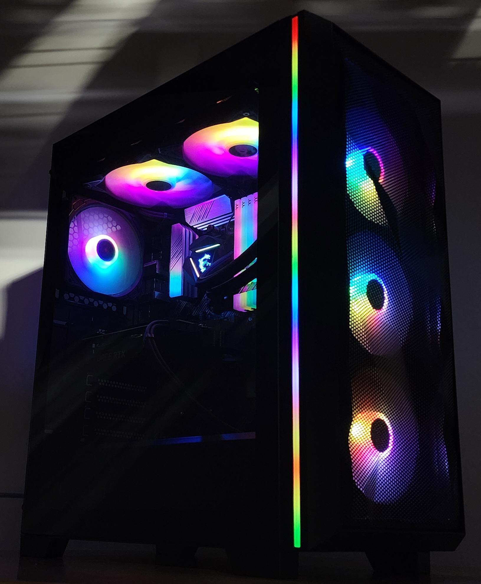 Gaming PC Ryzen 7 5700X3D 32GB RAM 1TB SSD RTX 3070 8GB Windows 11 PC