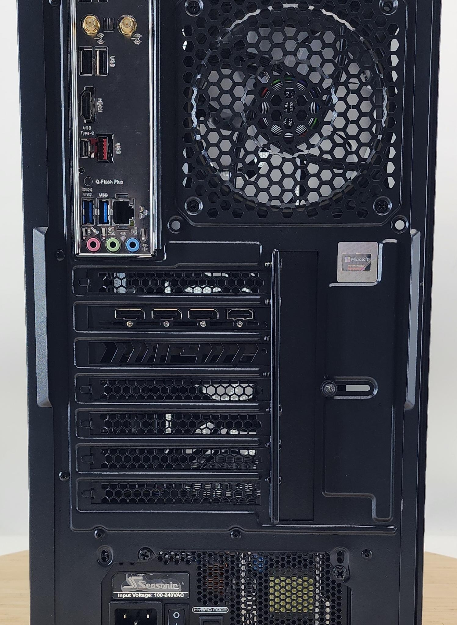 Gaming PC Ryzen 9 5950X 32GB RAM 1TB SSD RX 7900 GRE 16GB Windows 11 Computer