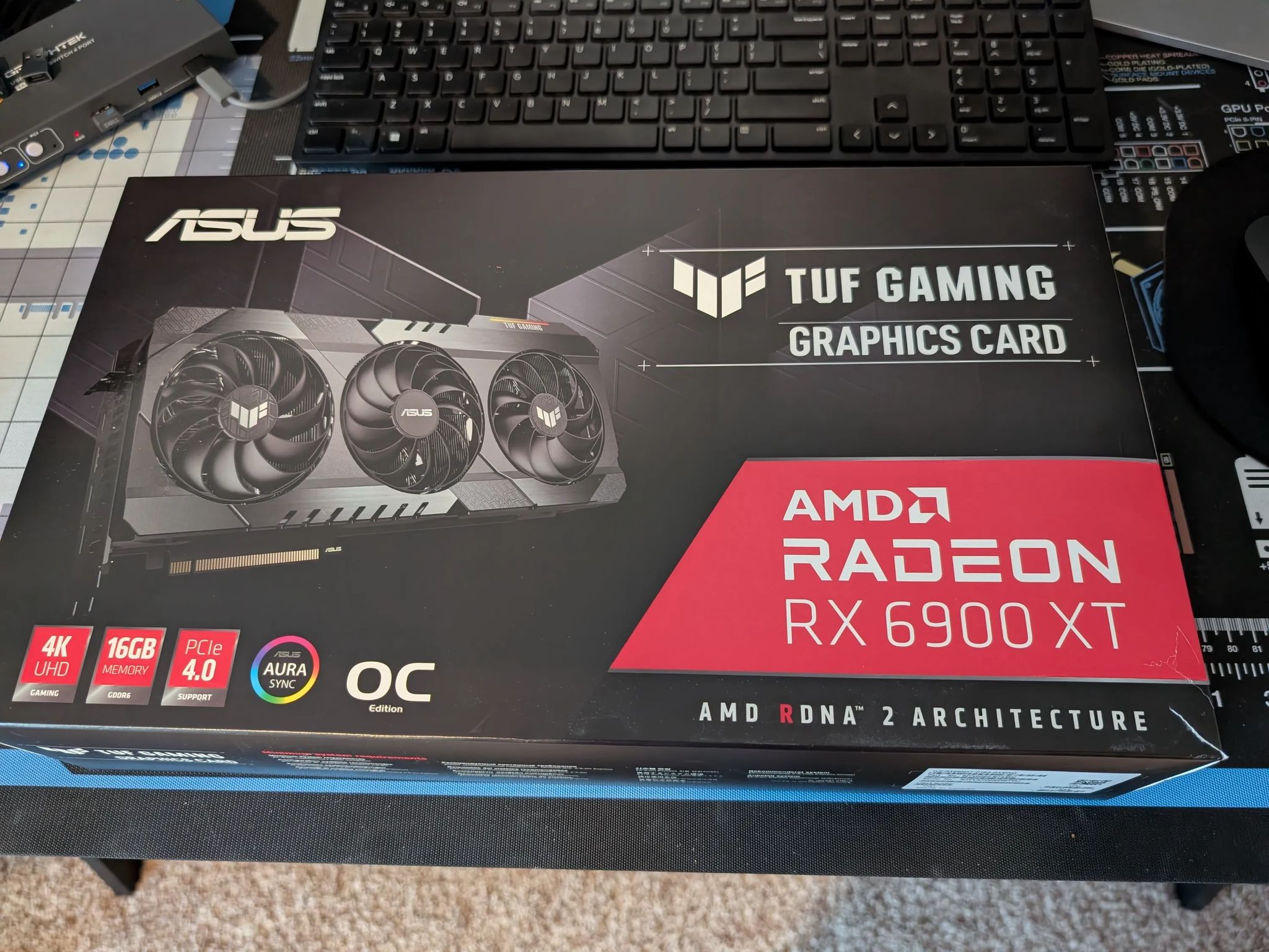 ASUS TUF Gaming AMD Radeon RX 6900 XT 16G OC Edition (TUF-RX600XT-O16G-GAMING)