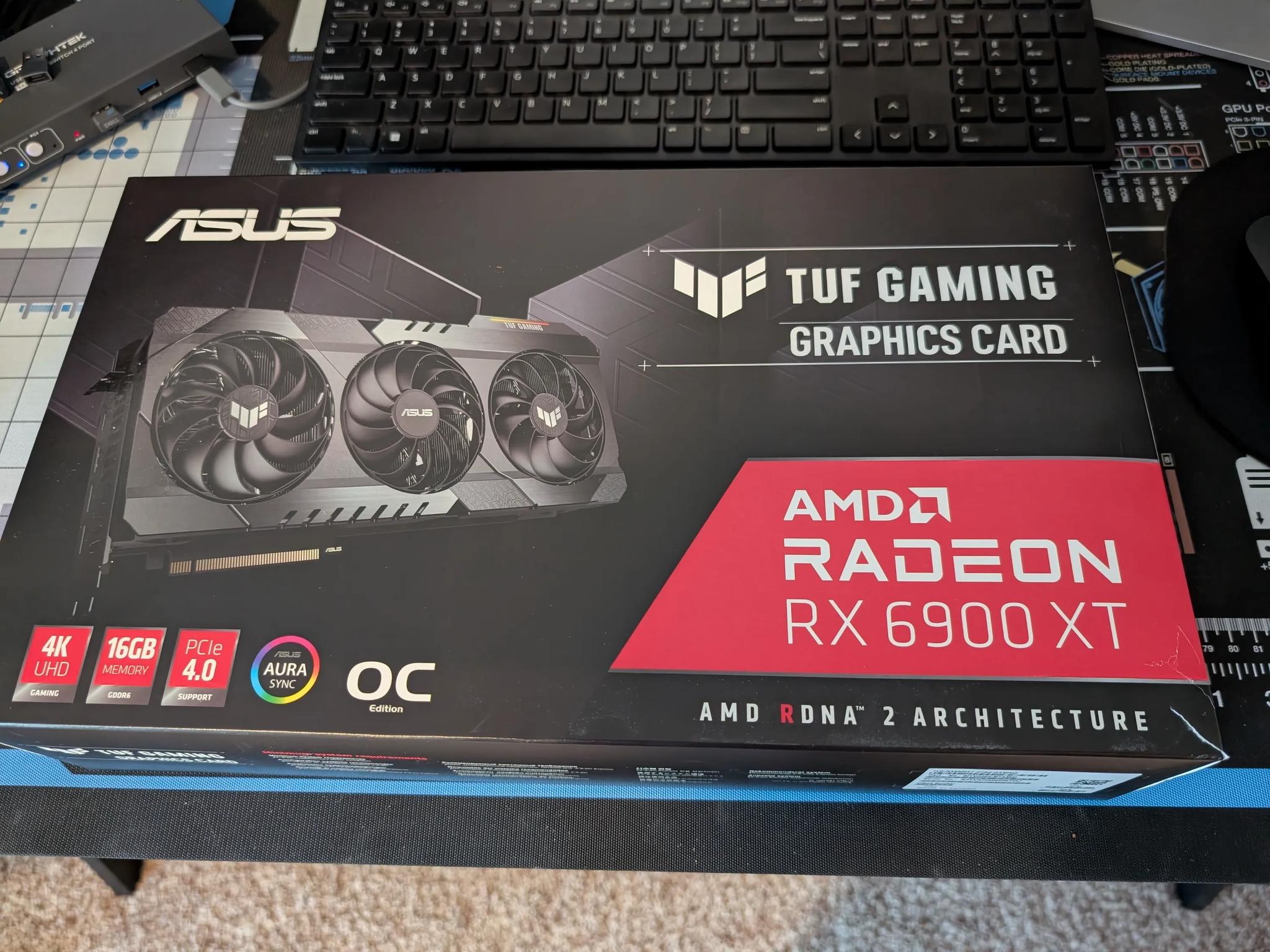 ASUS TUF Gaming AMD Radeon RX 6900 XT 16G OC Edition (TUF-RX600XT-O16G-GAMING)