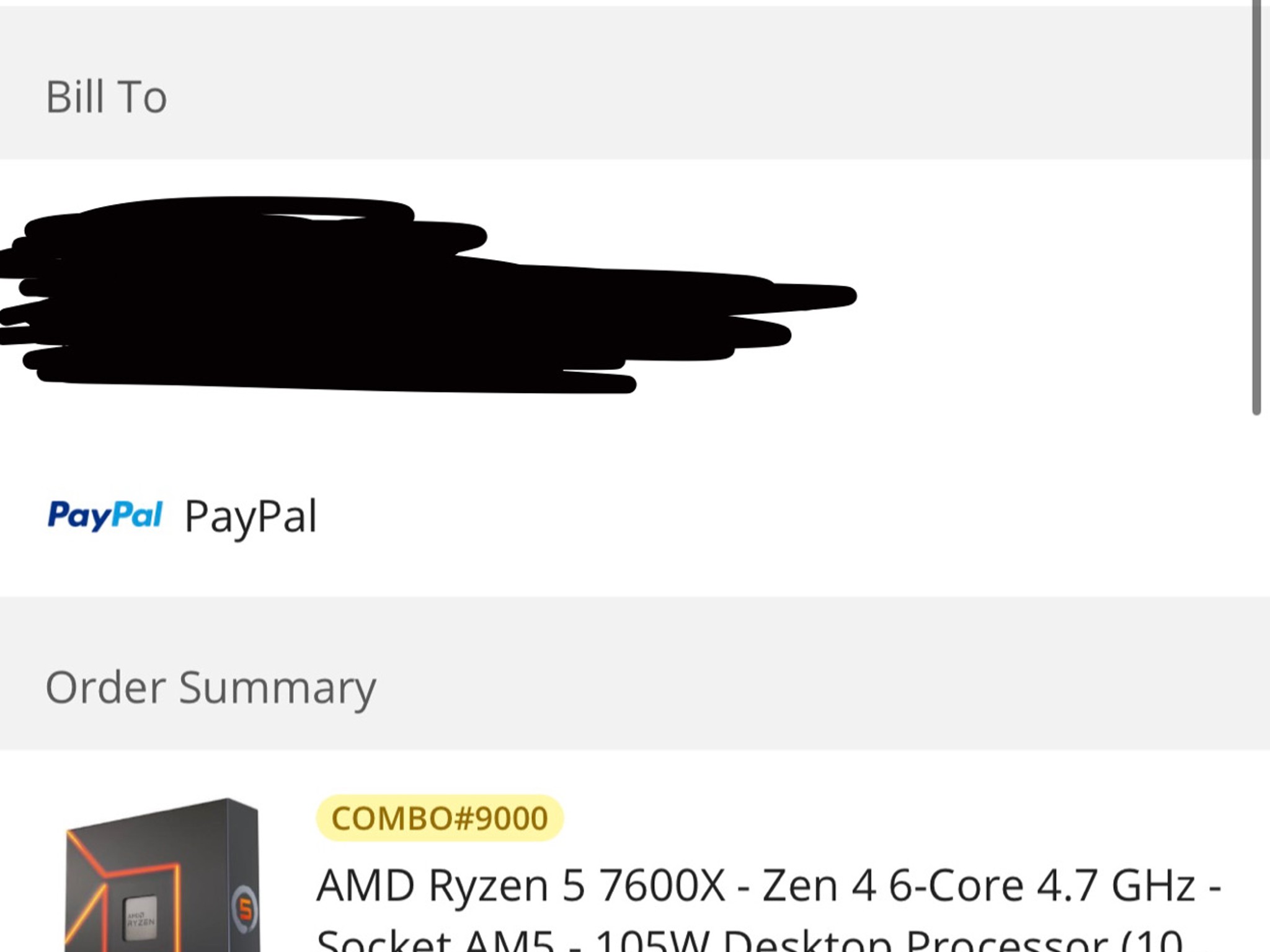 AMD Ryzen 5 7600X