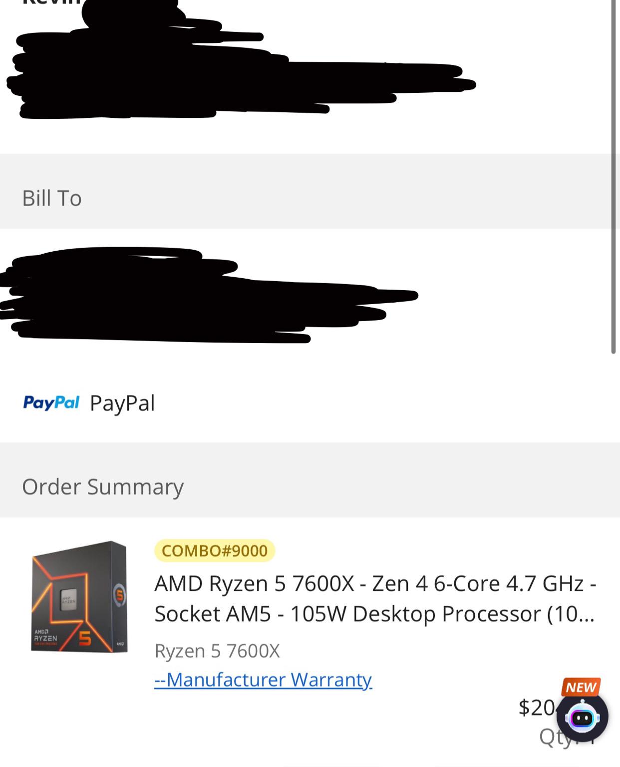 AMD Ryzen 5 7600X