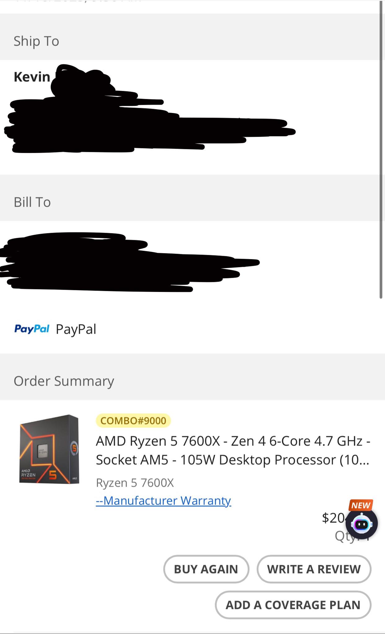 AMD Ryzen 5 7600X