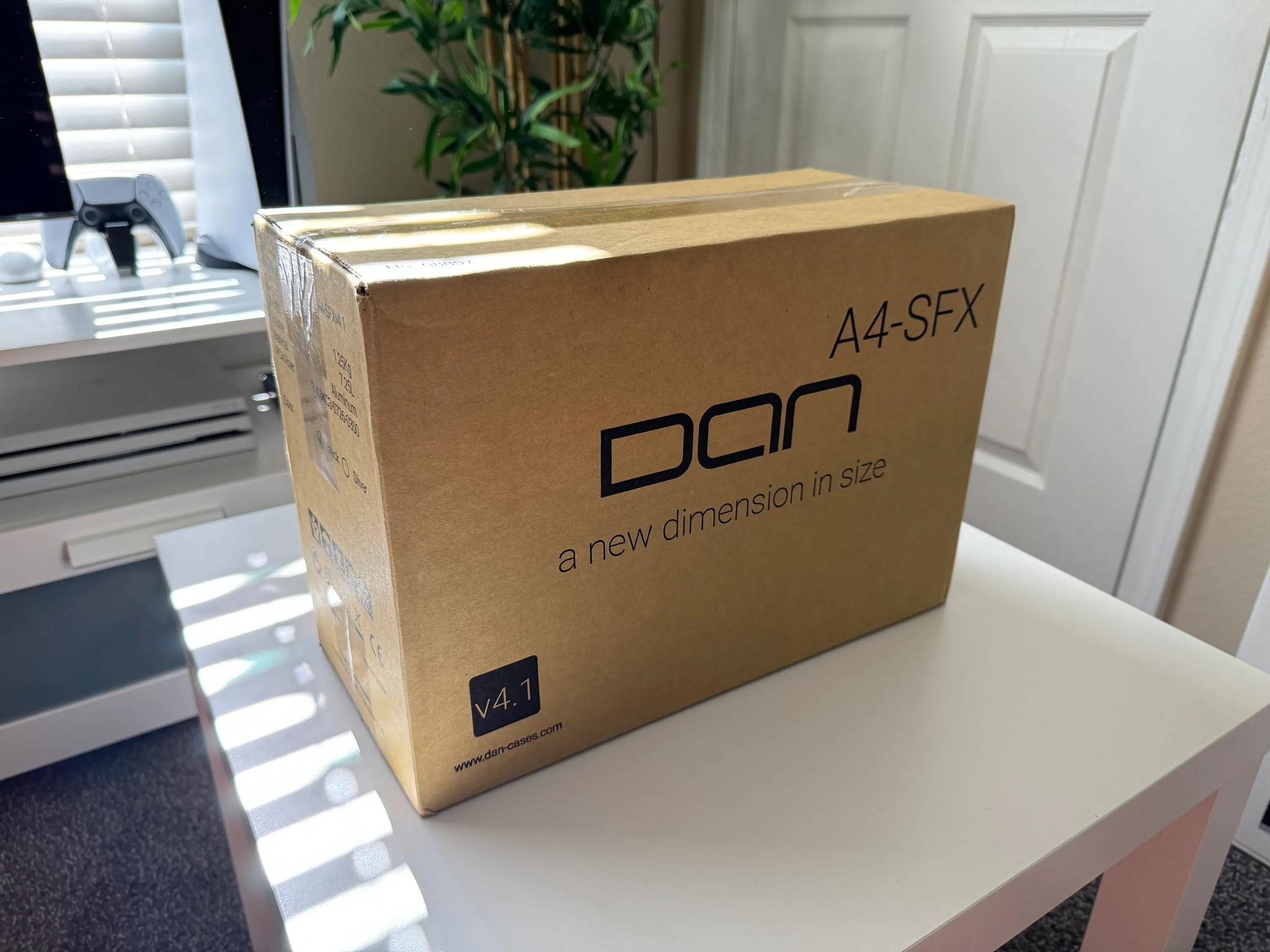 DAN Case A4-SFX Black V4.1 (PC Case Only!)