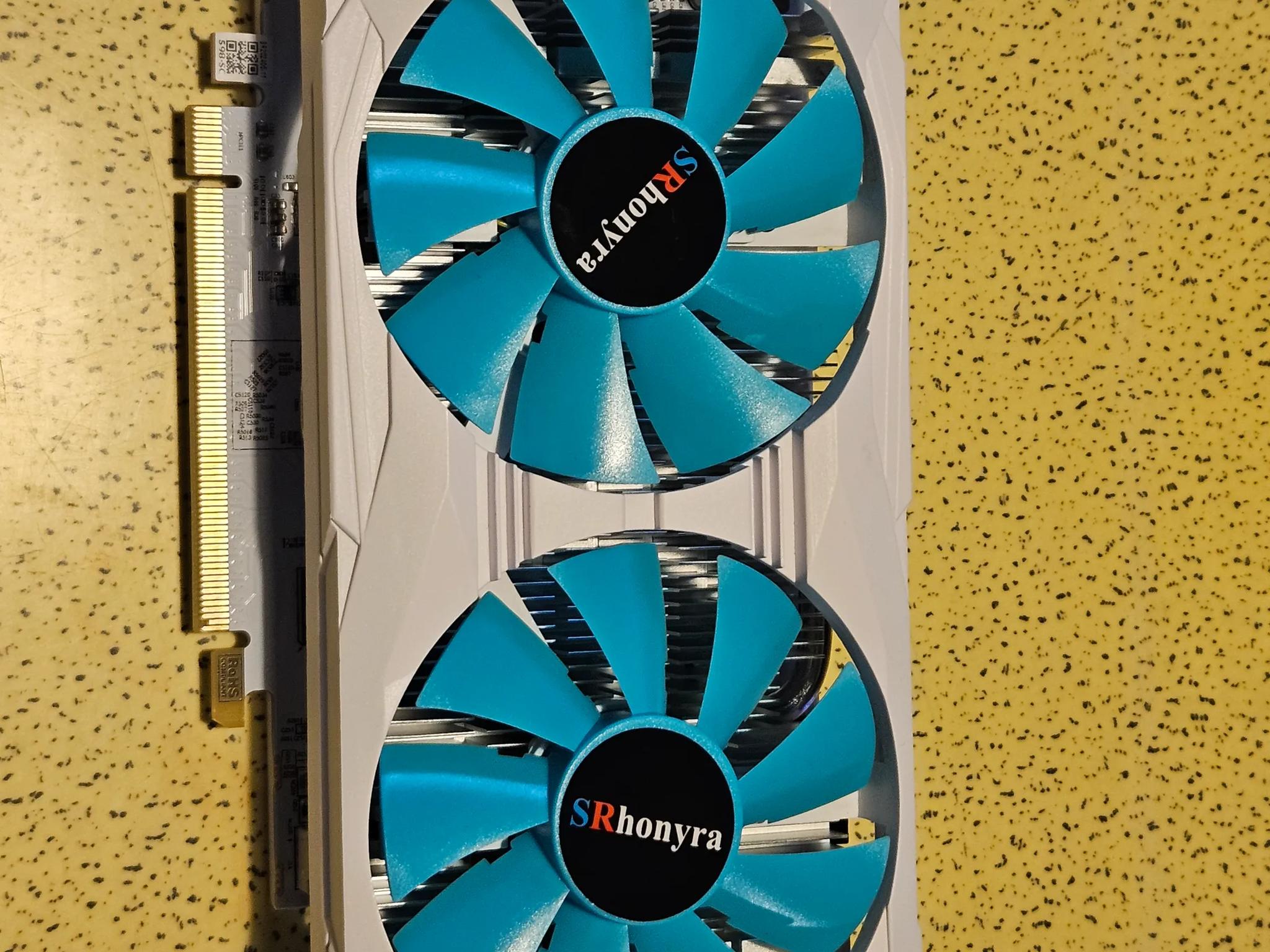 **For Sale** SRhonyra RX 590 GME 8GB White GPU