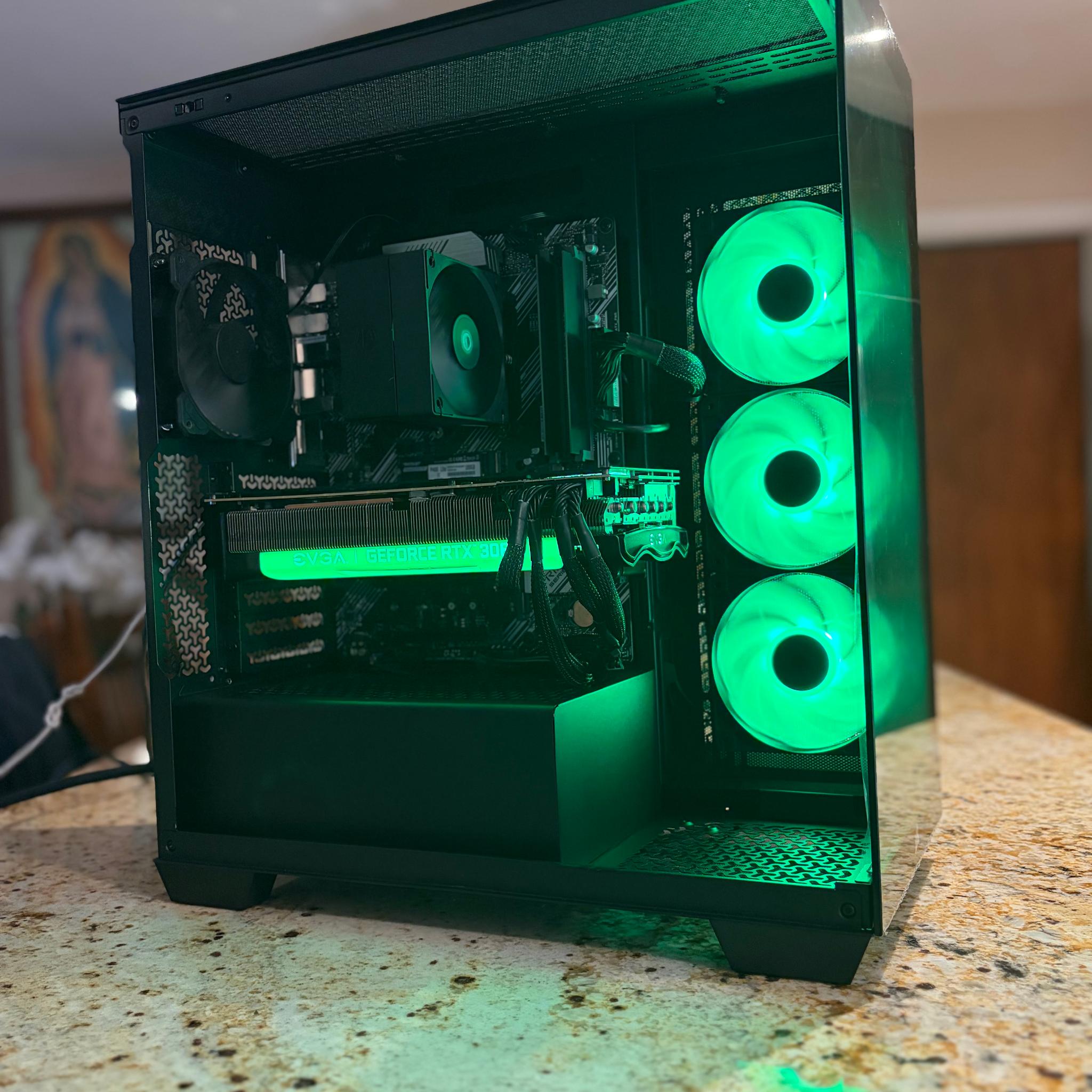 Black Gaming PC | RTX 3080 10GB | RYZEN 7 3700X | 16GB RAM | 1TB NVME SSD | Wi-Fi + Bluet...