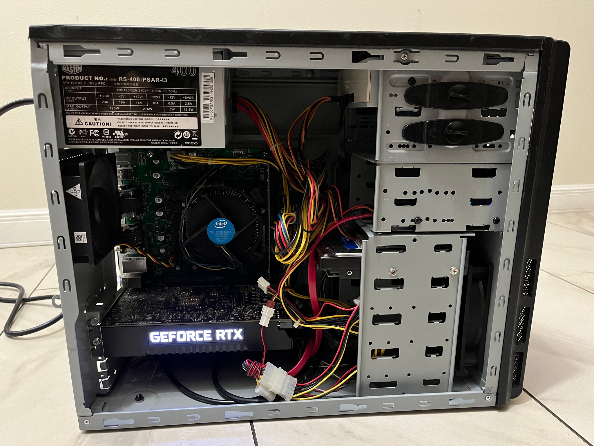 RTX 2060, Intel i3-10100, 16GB RAM, 1.2TB Storage, Gaming PC w/ Wi-Fi & BT (Scratch & Dent Case)