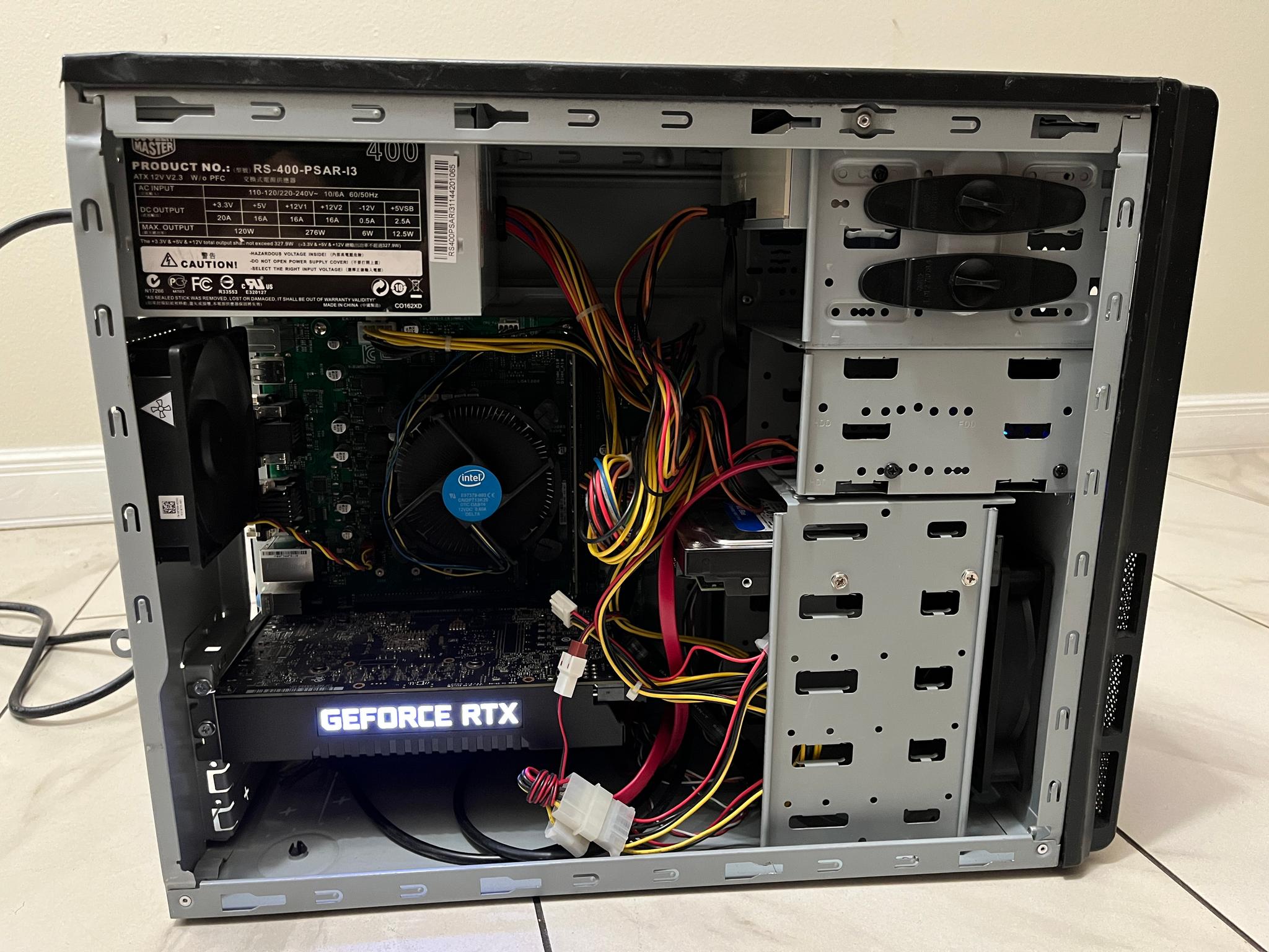 RTX 2060, Intel i3-10100, 16GB RAM, 1.2TB Storage, Gaming PC w/ Wi-Fi & BT (Scratch & Dent Case)