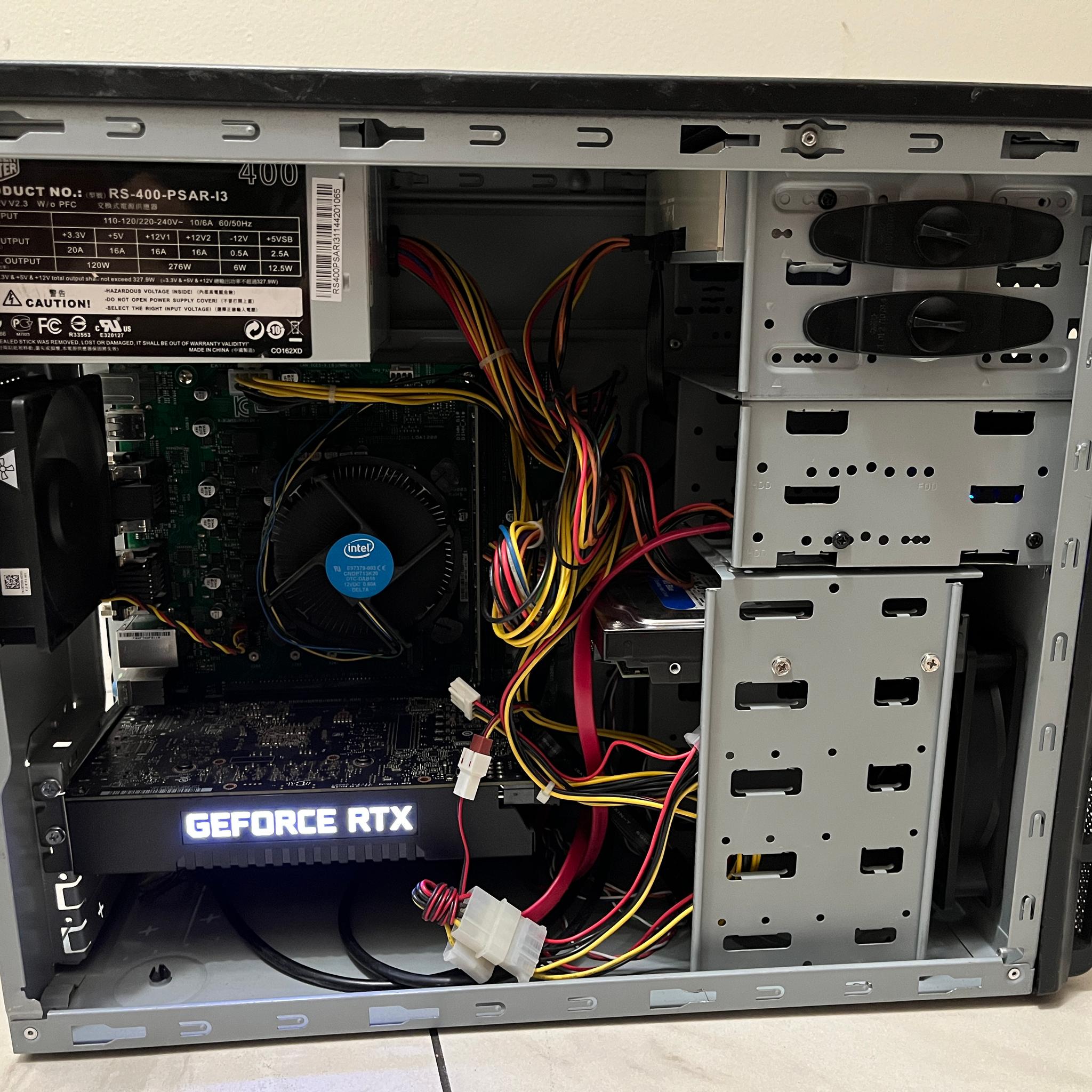 RTX 2060, Intel i3-10100, 16GB RAM, 1.2TB Storage, Gaming PC w/ Wi-Fi & BT (Scratch & Dent Case)