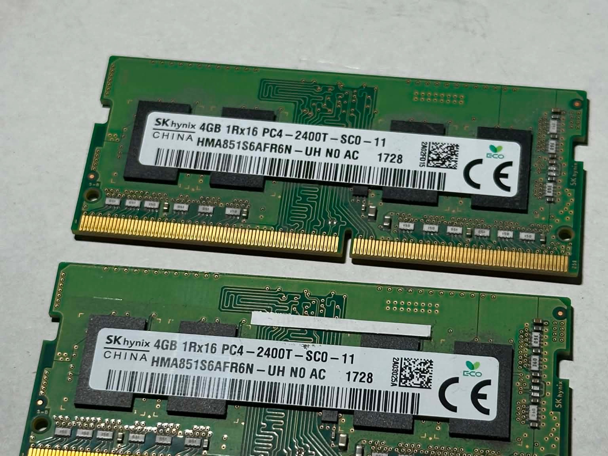 SK Hynix 8GB (2x4GB) DDR4-2400 Laptop RAM – PC4-2400T