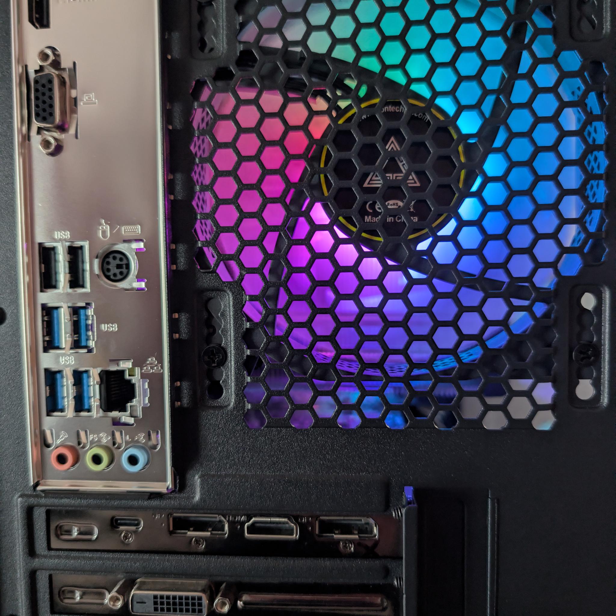 FAST RTX 2070 + i5 Custom RGB Gaming PC