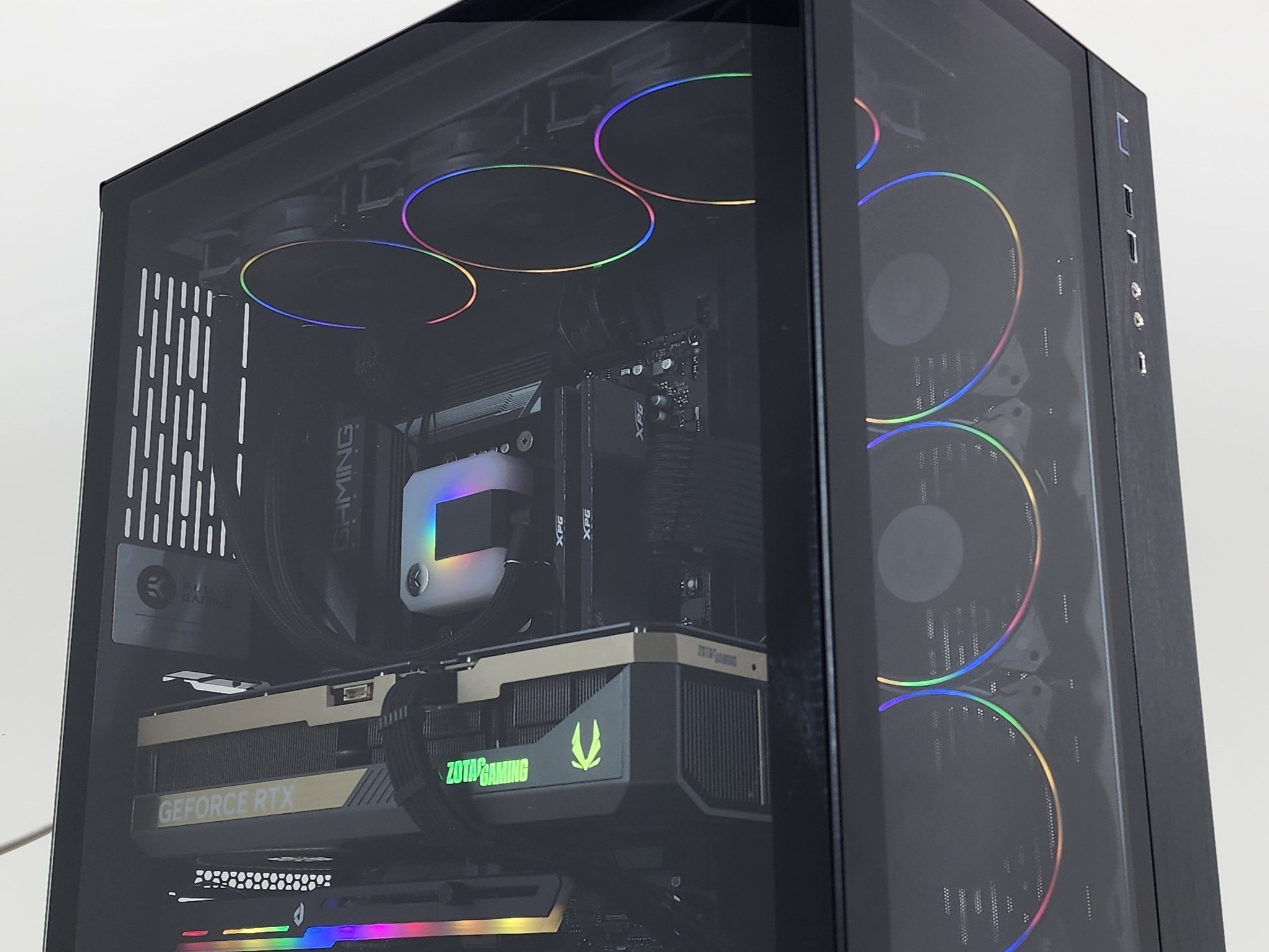 Gaming PC Ryzen 7 9800X3D 64GB RAM 4TB SSD RTX 5080 16GB Windows 11 Computer