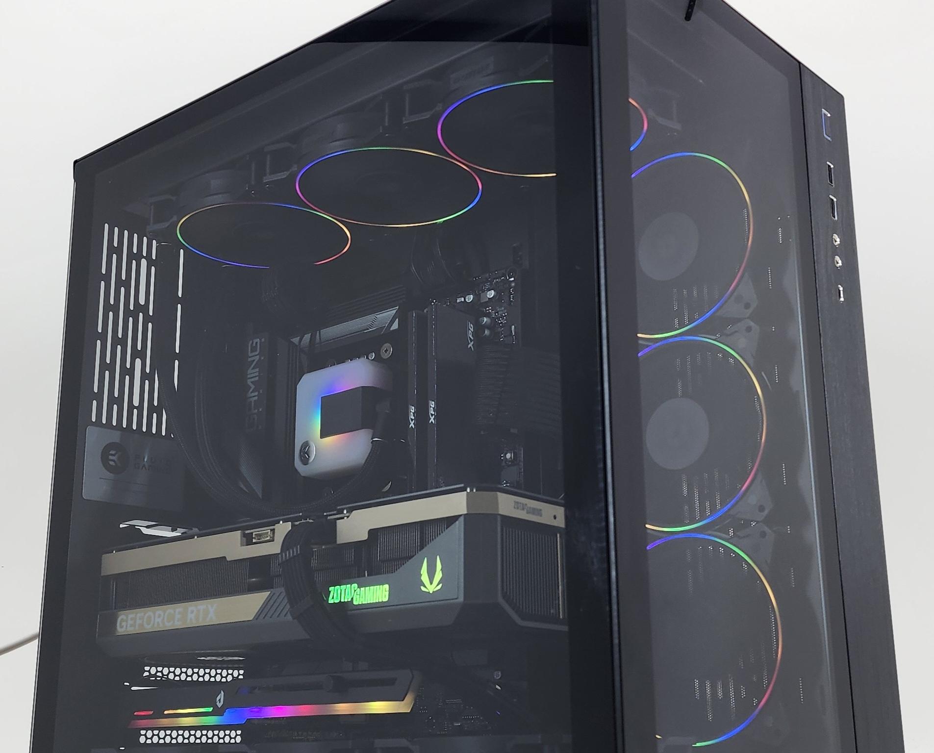 Gaming PC Ryzen 7 9800X3D 64GB RAM 4TB SSD RTX 5080 16GB Windows 11 Computer