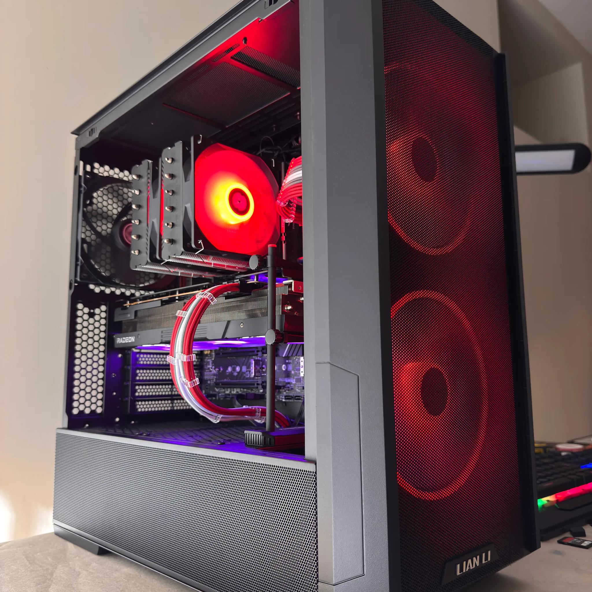 Top Of The Line AMD || RX 7900XTX 24 GB, i5-12600KF, 32 GB DDR4 RAM, 2 TB NVME SSD, WiFi, Windows 11