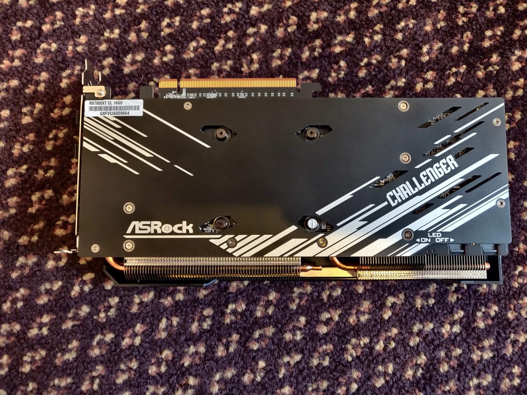 7800 XT ASRock Challenger Nearly New! SFF-friendly 267mm 16GB | Jawa