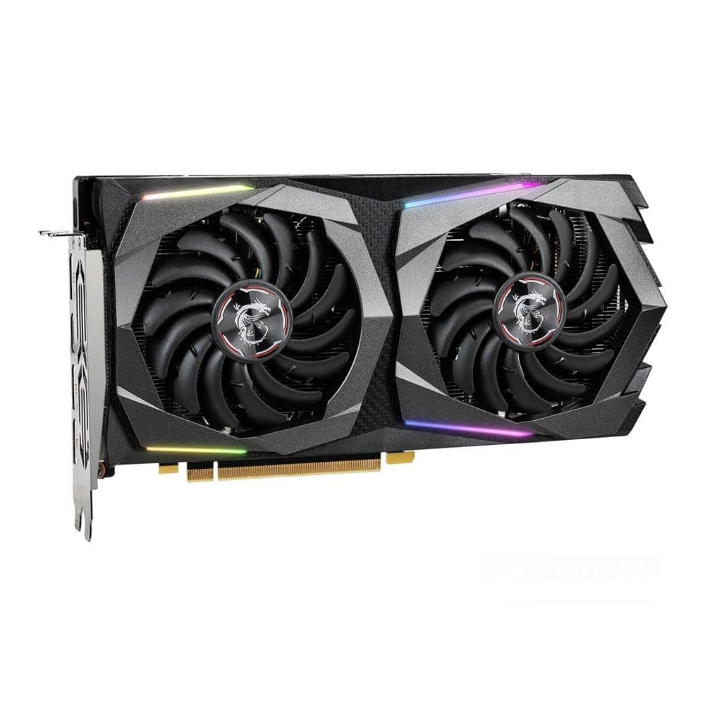 MSI GeForce GTX 1660 Ti Gaming X Overclocked Dual Fan 6GB GDDR6 PCIe 3.0 Graphics Card