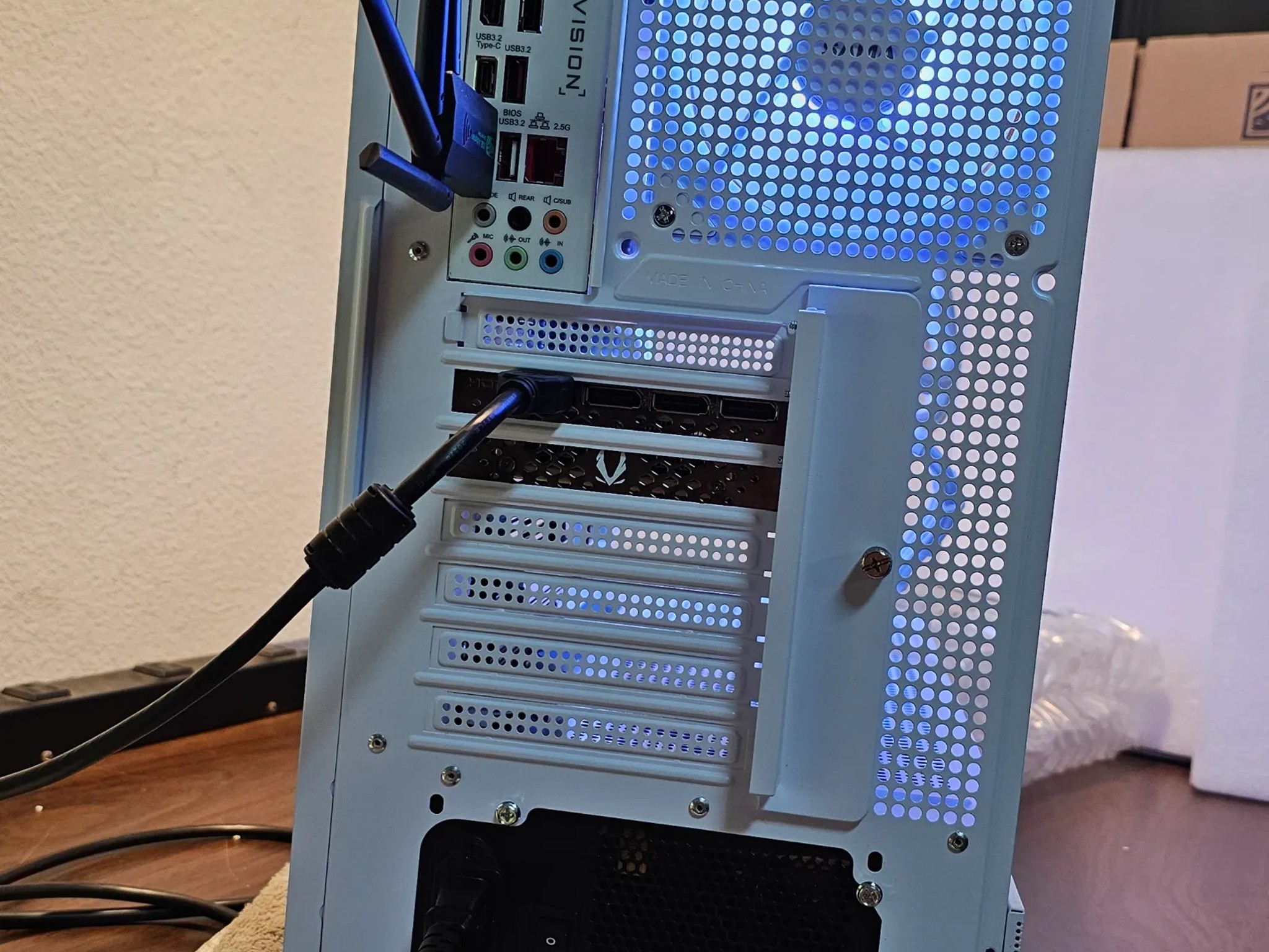 🌨SNOWSTORM🌨 RTX 4060 Ti | i9-10850K | 32GB DDR4 | GAMING PC | $1249