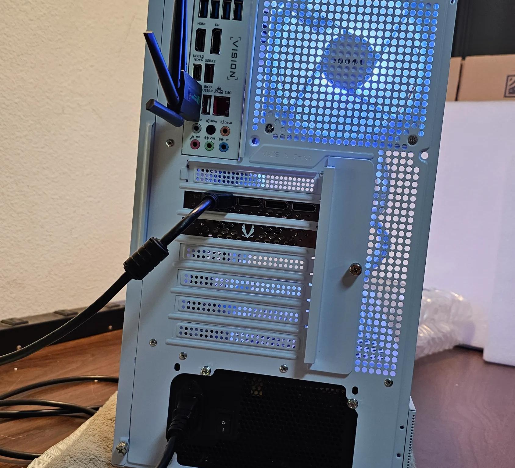 🌨SNOWSTORM🌨 RTX 4060 Ti | i9-10850K | 32GB DDR4 | GAMING PC | $1249