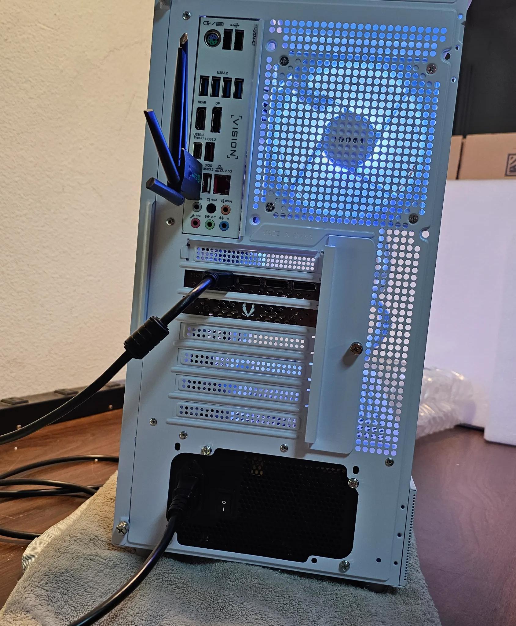 🌨SNOWSTORM🌨 RTX 4060 Ti | i9-10850K | 32GB DDR4 | GAMING PC | $1249