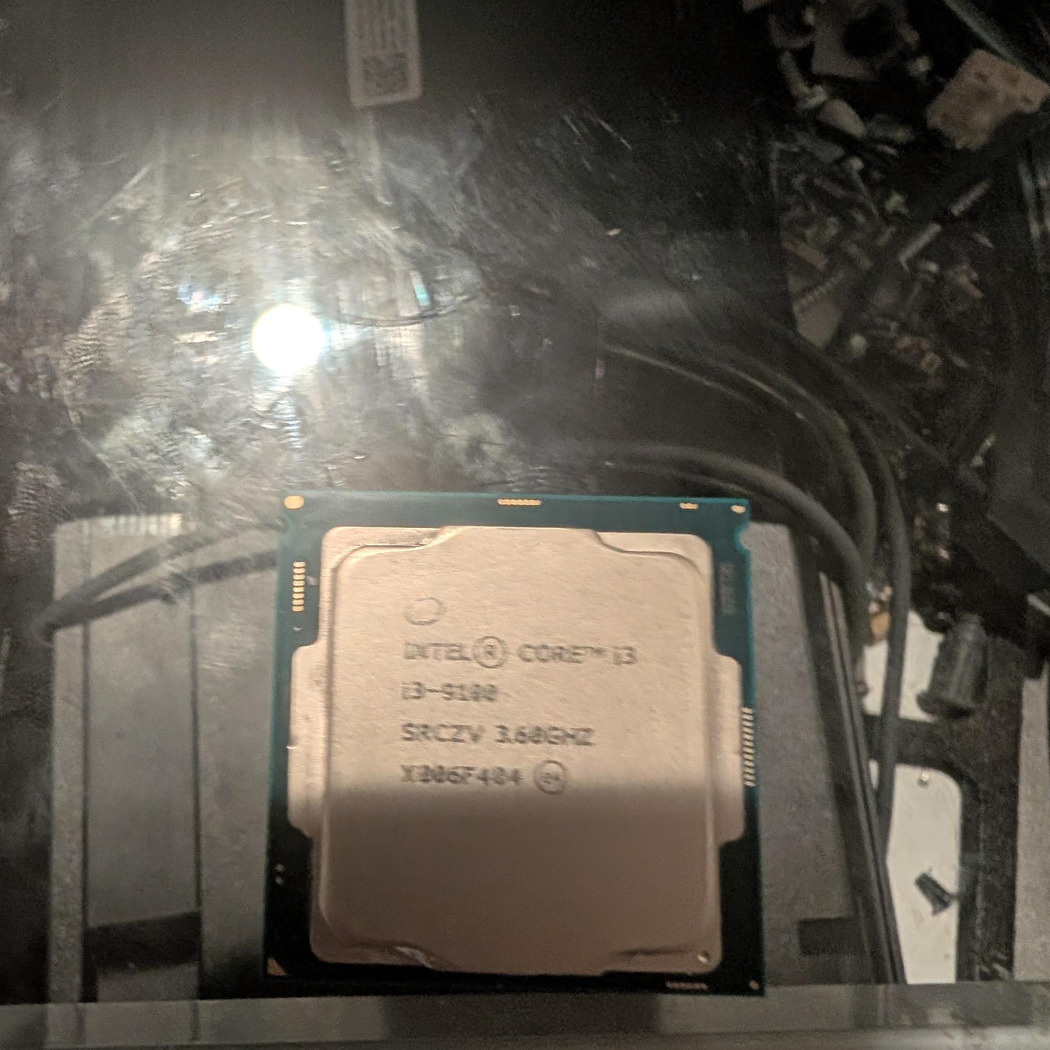Intel core I3 9100
