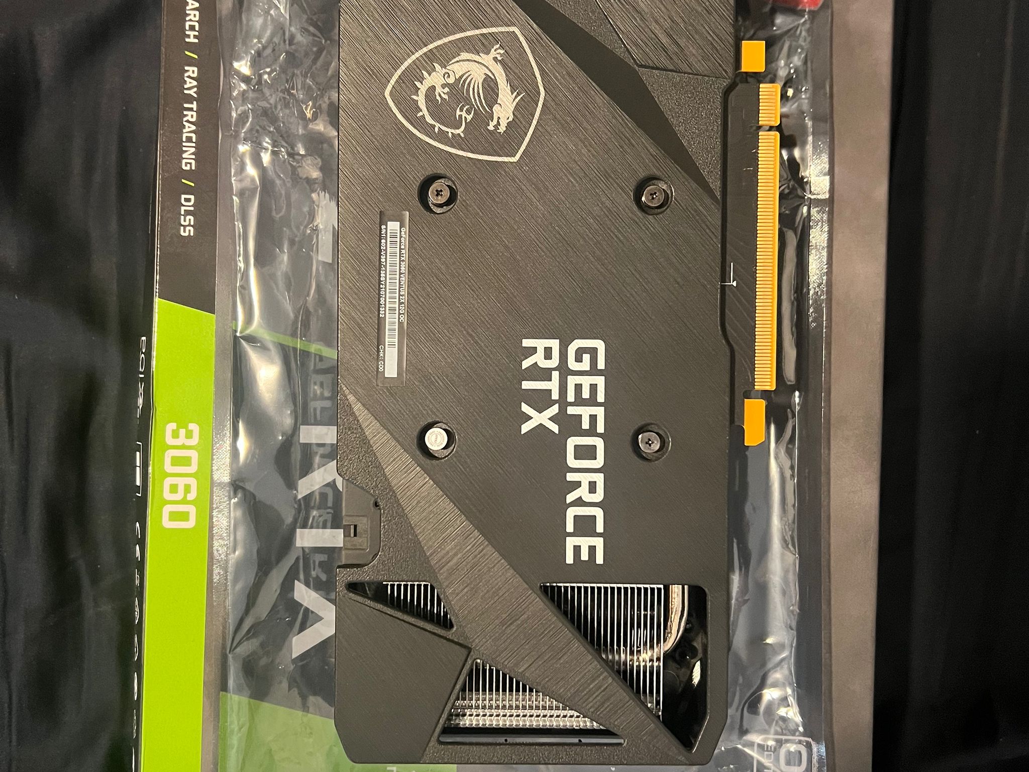 Geforce RTX 3060 Ventus 2x 12G OC- Used in excellent condition
