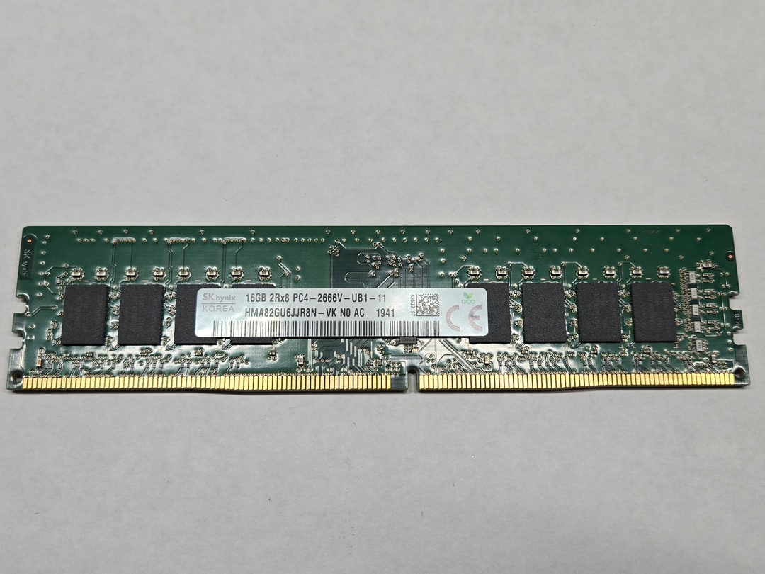 SK Hynix 16GB DDR4 2666MHz Desktop RAM (HMA82GU6JJR8N-VK) | Jawa