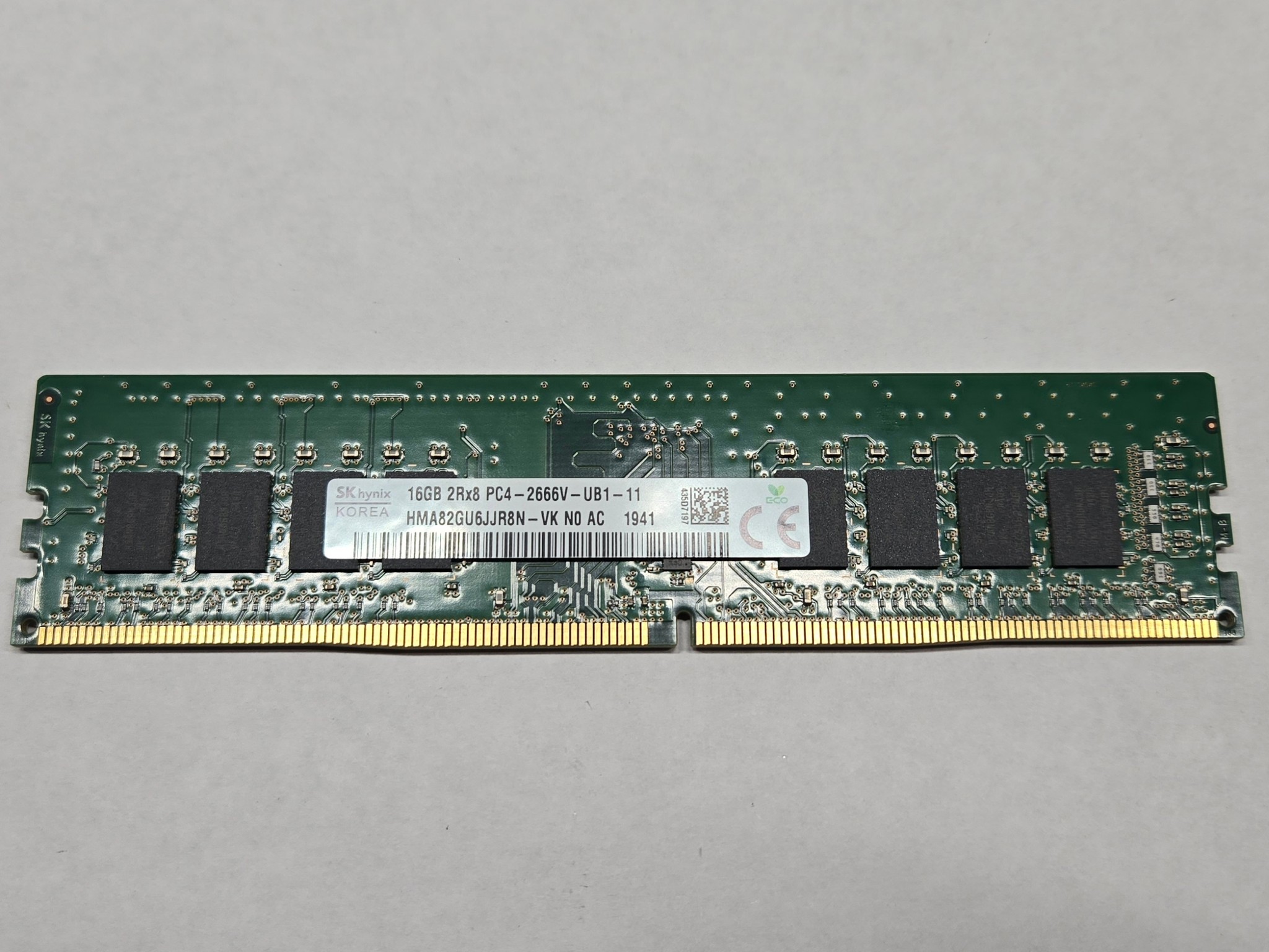 SK Hynix 16GB DDR4 2666MHz Desktop RAM (HMA82GU6JJR8N-VK) | Jawa