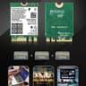WiFi 6E Wireless Card Intel AX210 NGW Bluetooth 5.3 Tri-Band 5400Mbps Network Adapter for Laptop