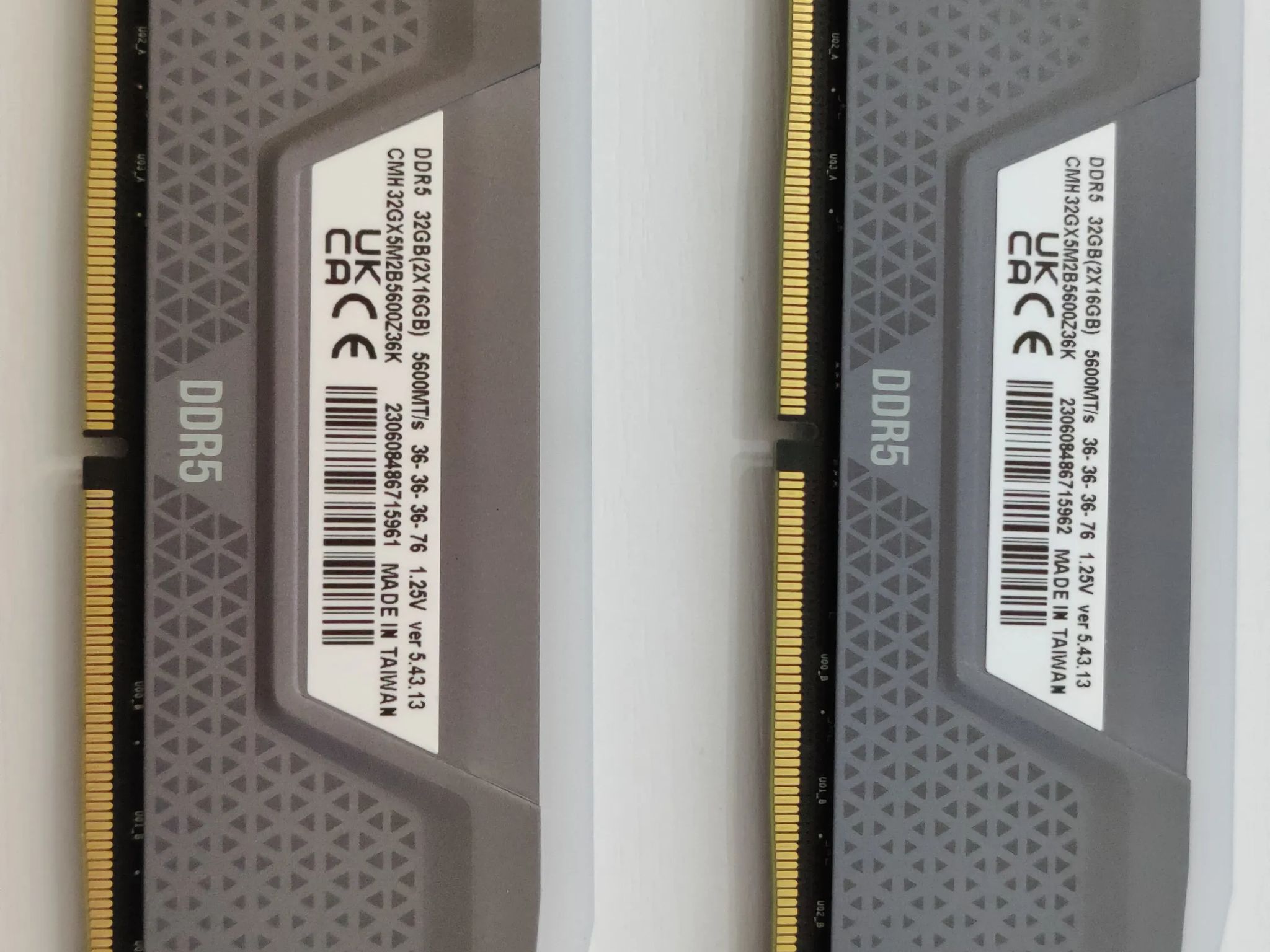 Corsair vengeance rgb ddr5 32gb 5600mhz