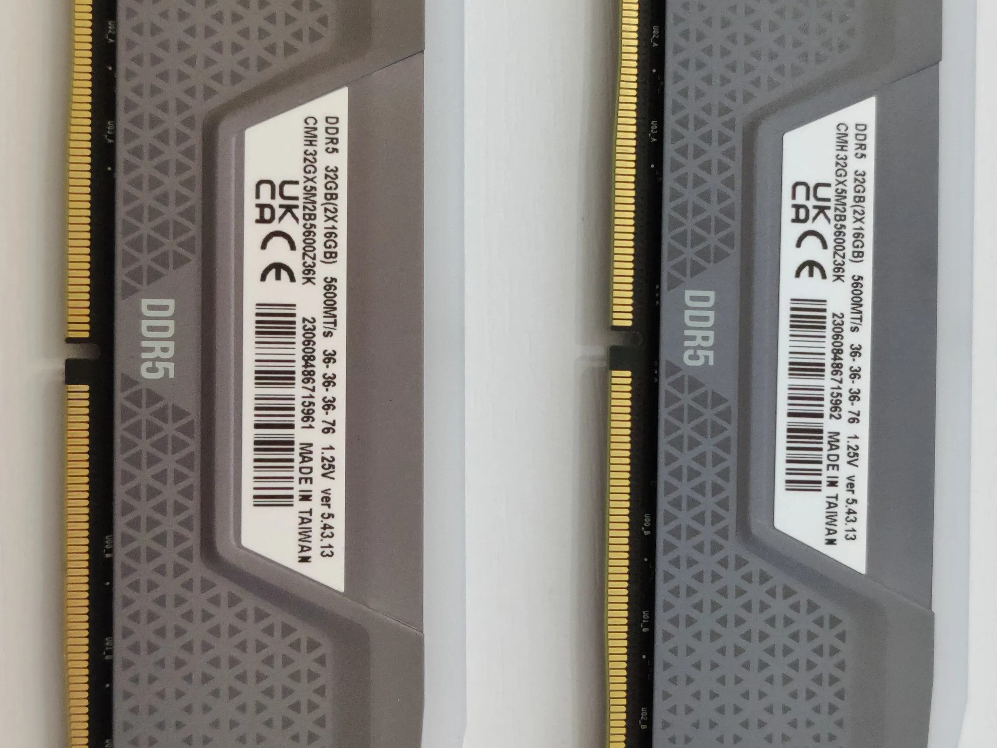 Corsair vengeance rgb ddr5 32gb 5600mhz