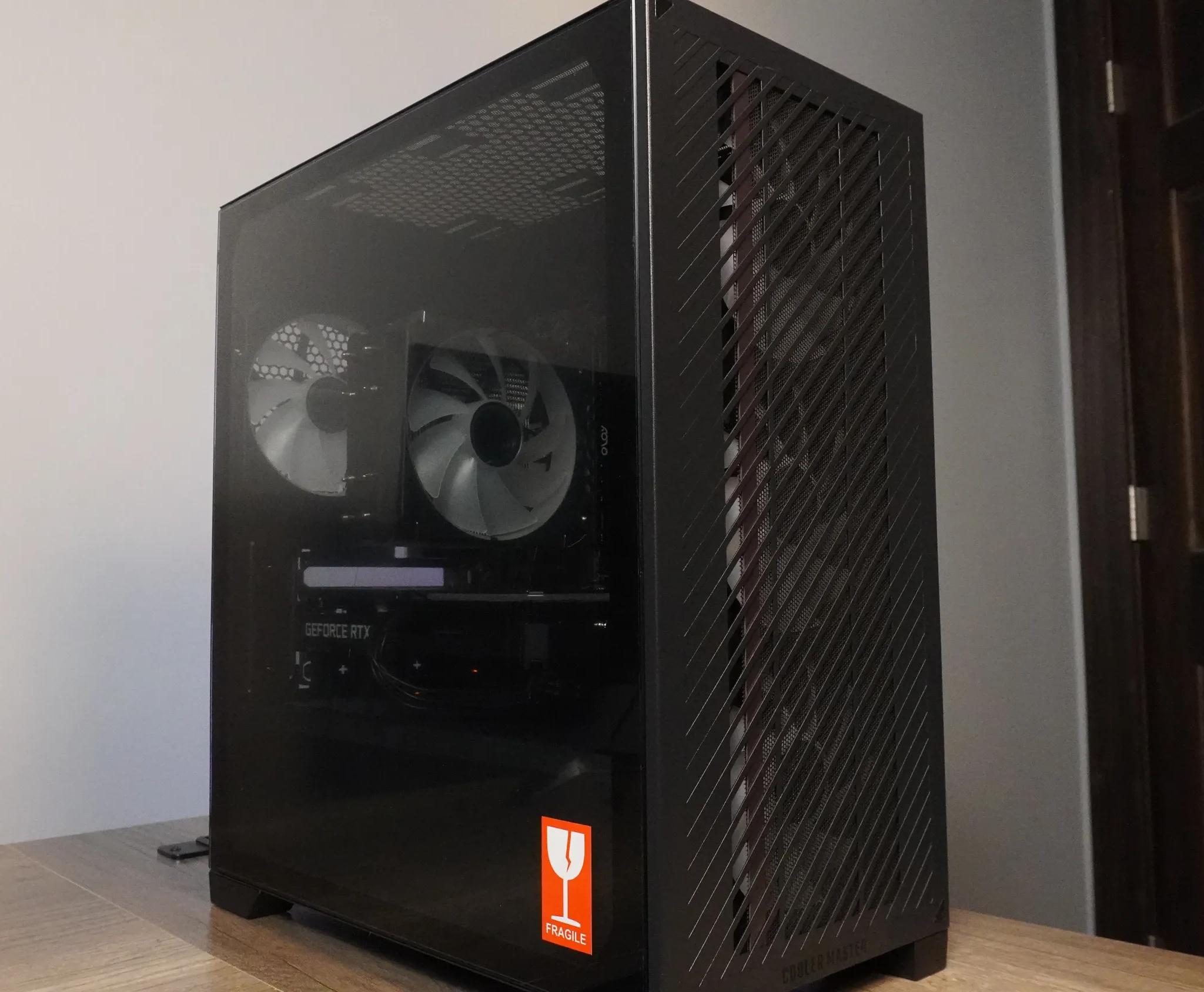 🖤 STEALTH 🖤 1440p/1080p GAMING MACHINE 💚RTX 3060ti 🧡 Ryzen 5 5600 | 32GB | WIFI