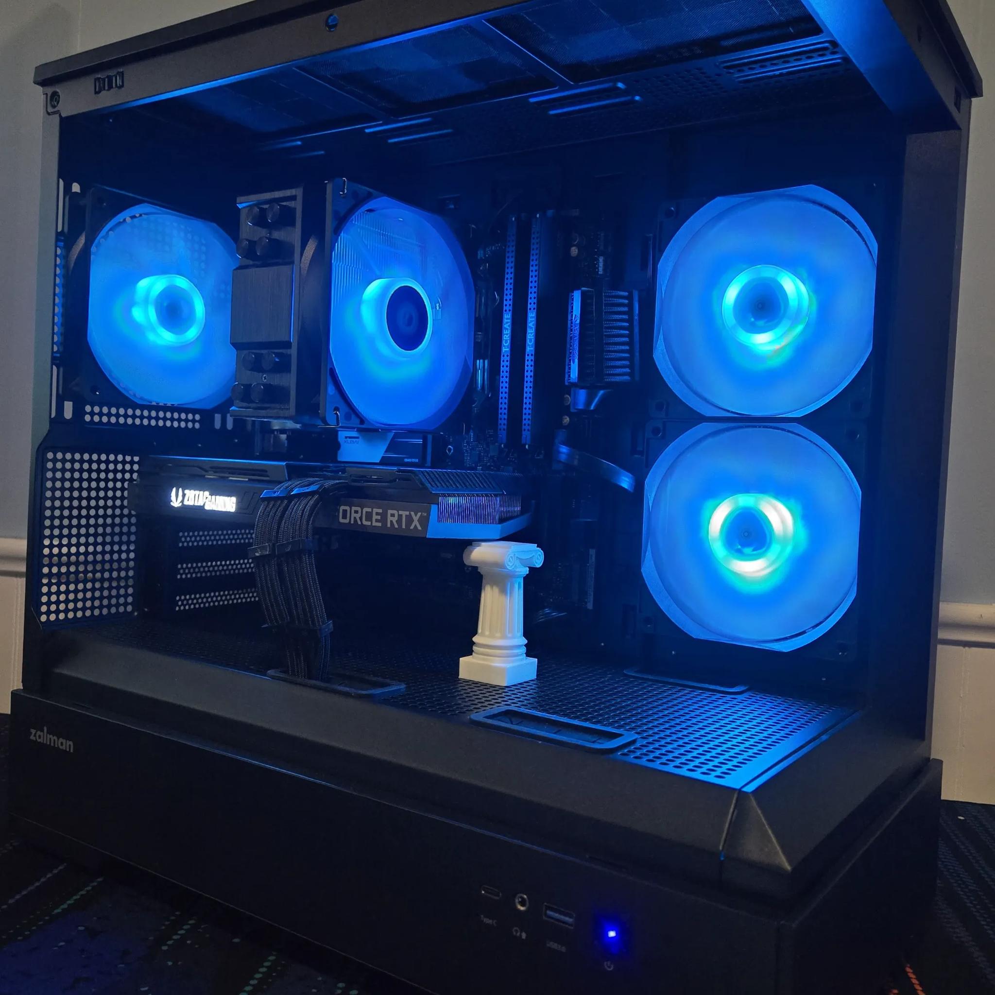 Dark Side: 1080/1440p Gaming PC - R5 7600 | RTX 3070 | 32GB DDR5 | 1TB SSD | Wifi/BT | Win 11 Pro