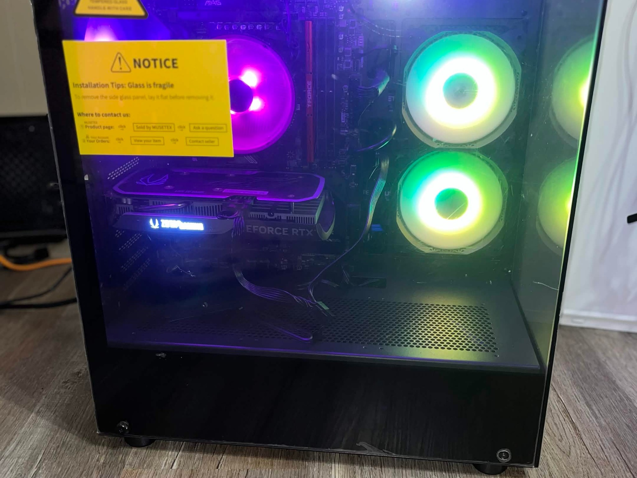 Custom Gaming PC & Monitor Bundle