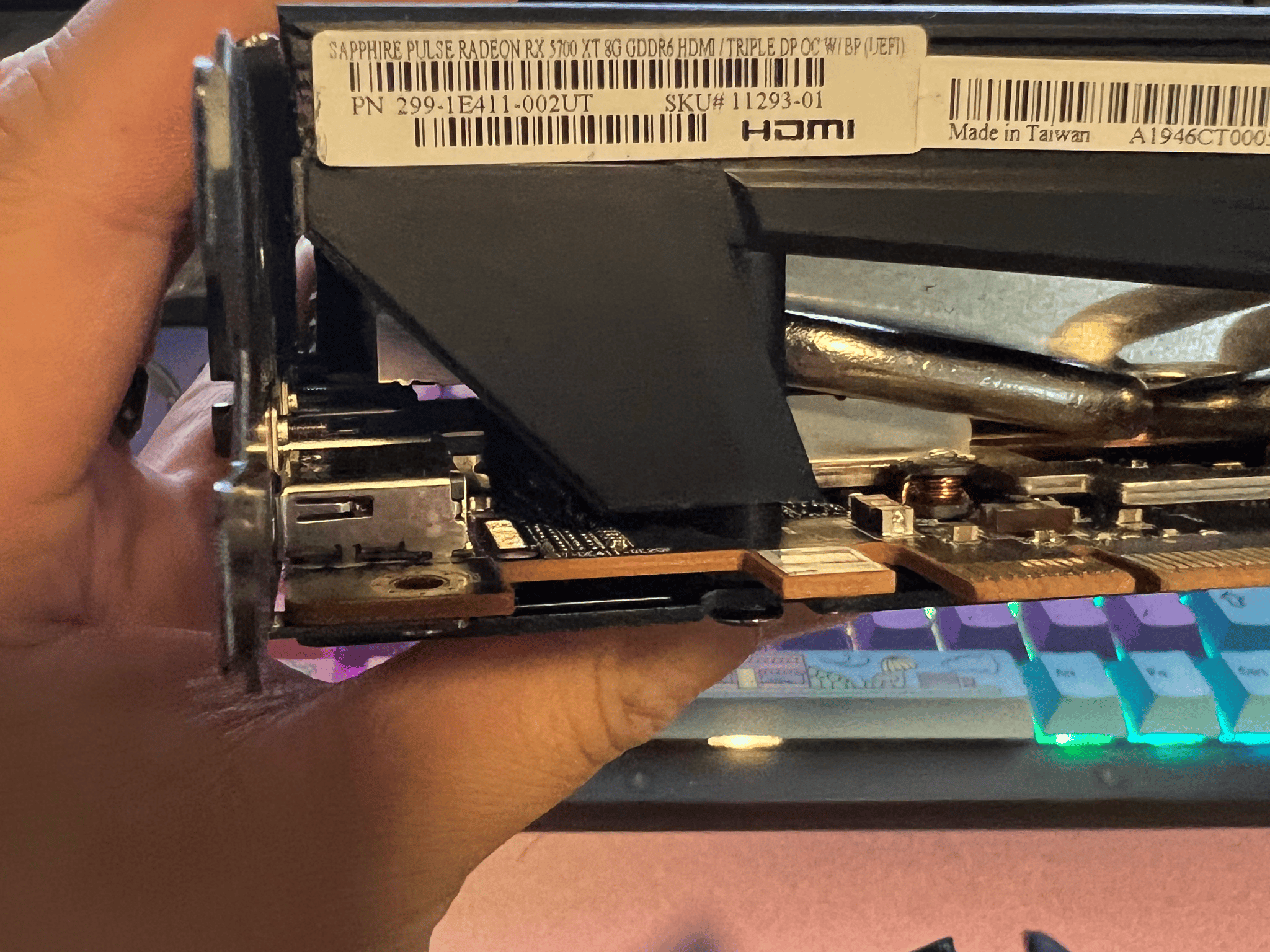 Sapphire Radeon RX 5700xt Pulse