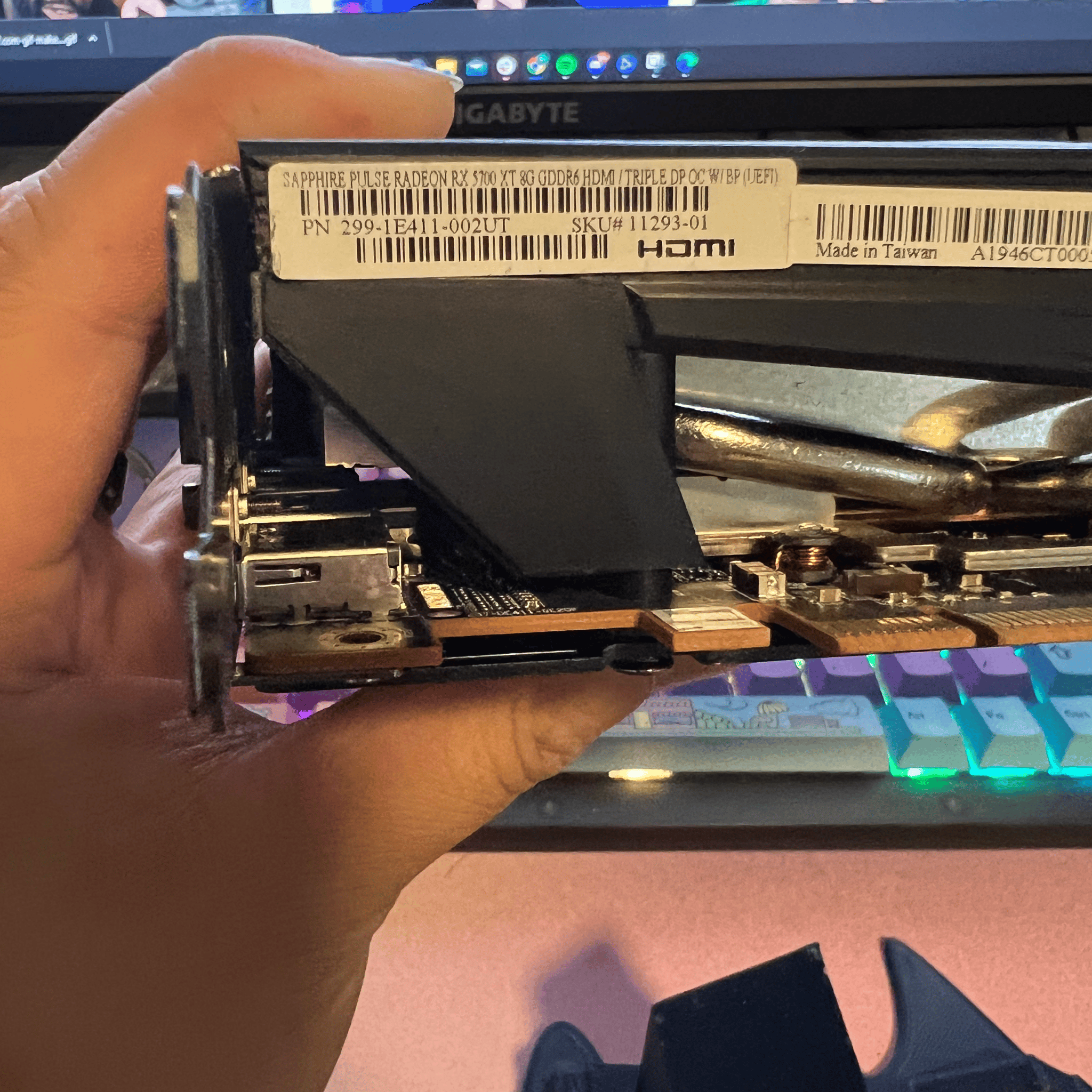 Sapphire Radeon RX 5700xt Pulse