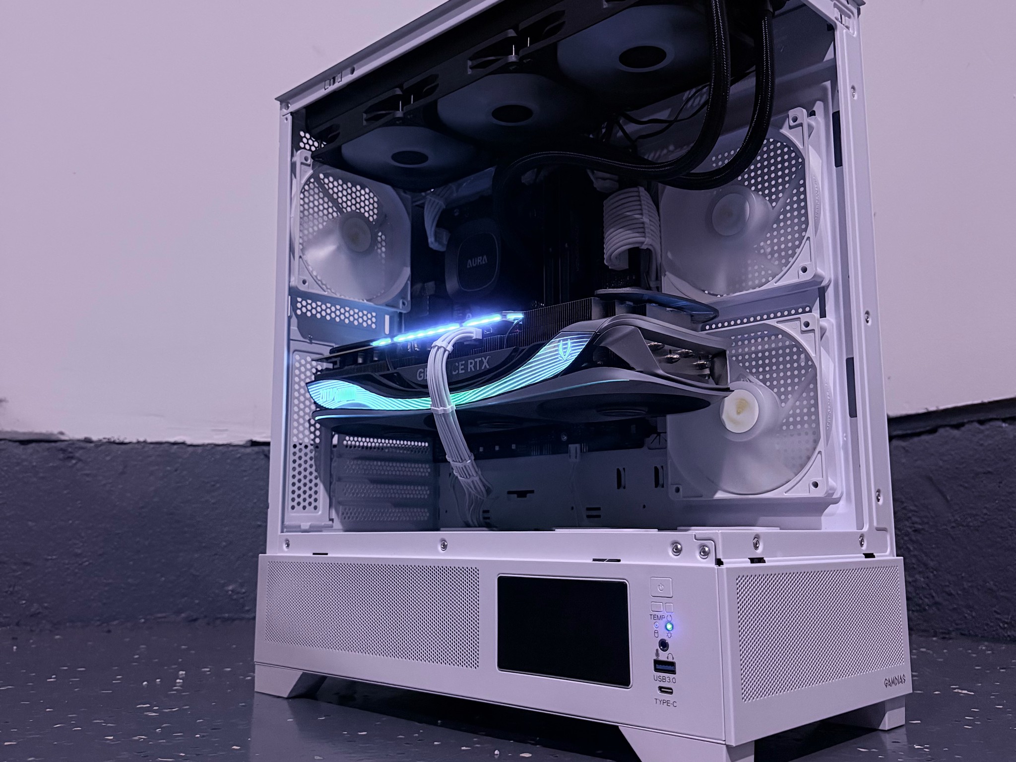❄️"Artic Tide "❄️| 4k Gaming | RTX 4070 Ti AMP Extreme  | i7 12700F | 32B DDR5 Ram | 3TB Storage