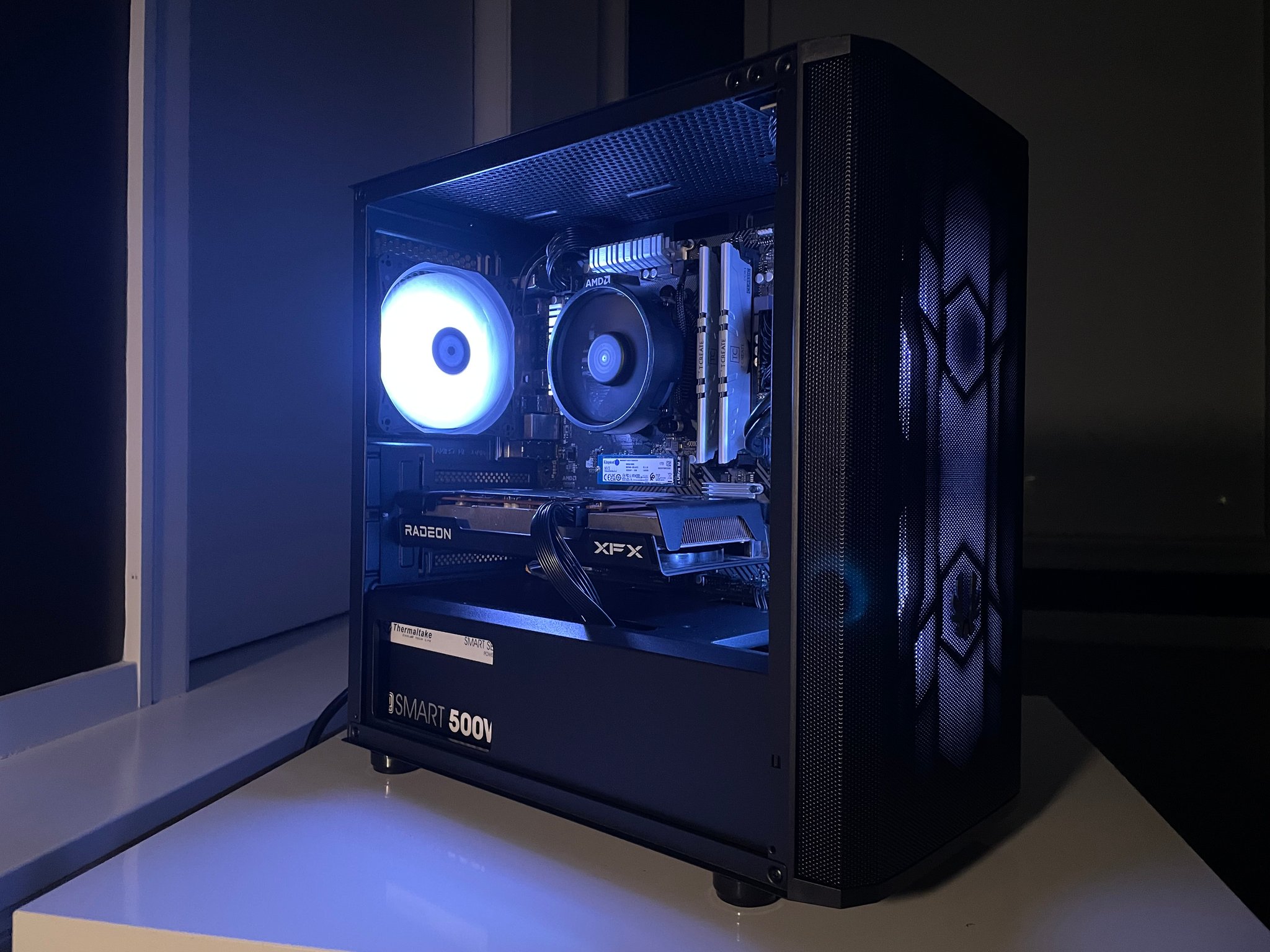 🖤🤍🩶Ryzen 3600•XFX 6600•1tb nvme🩶🤍🖤