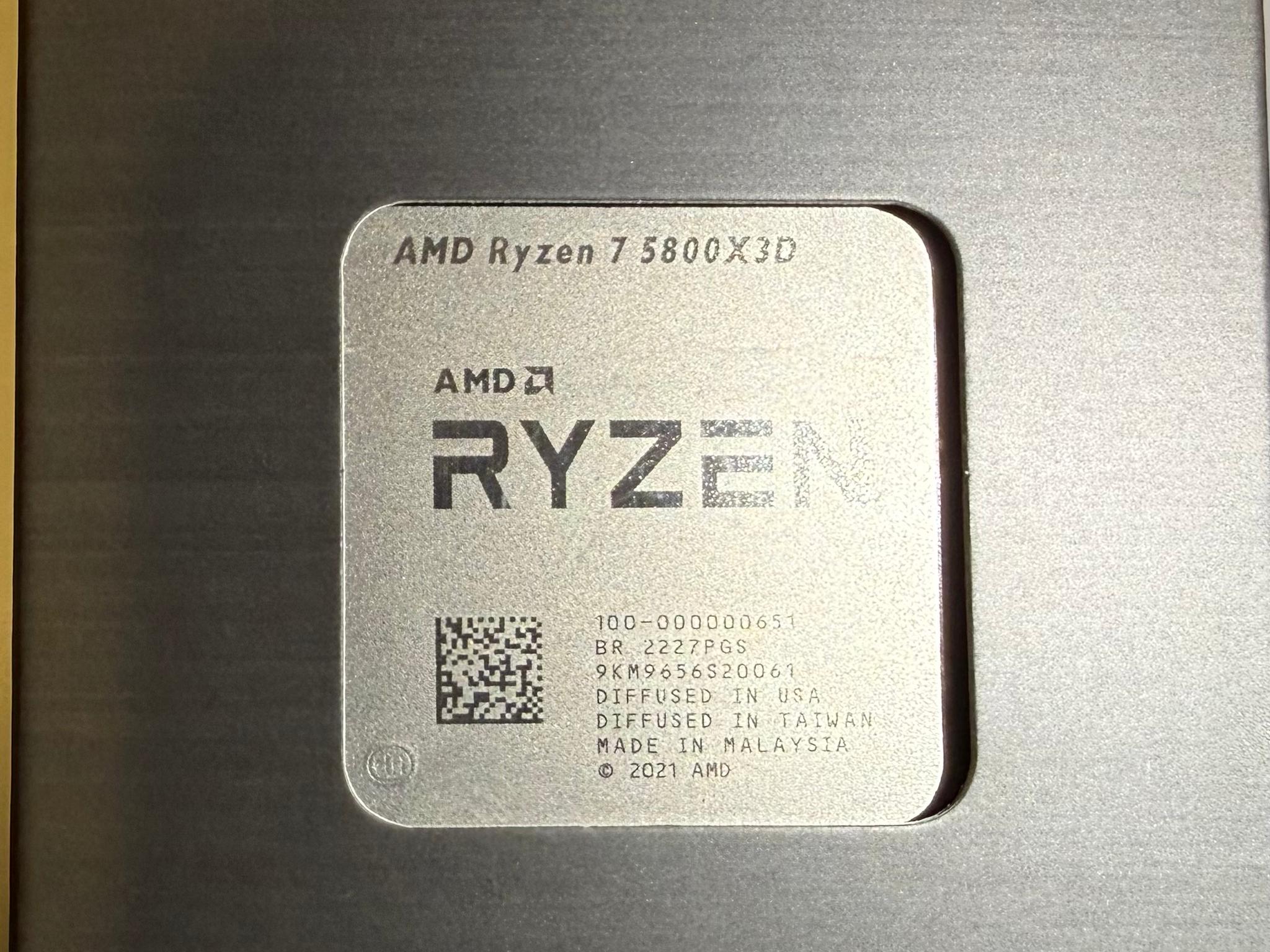 AMD Ryzen 7 5800X3D