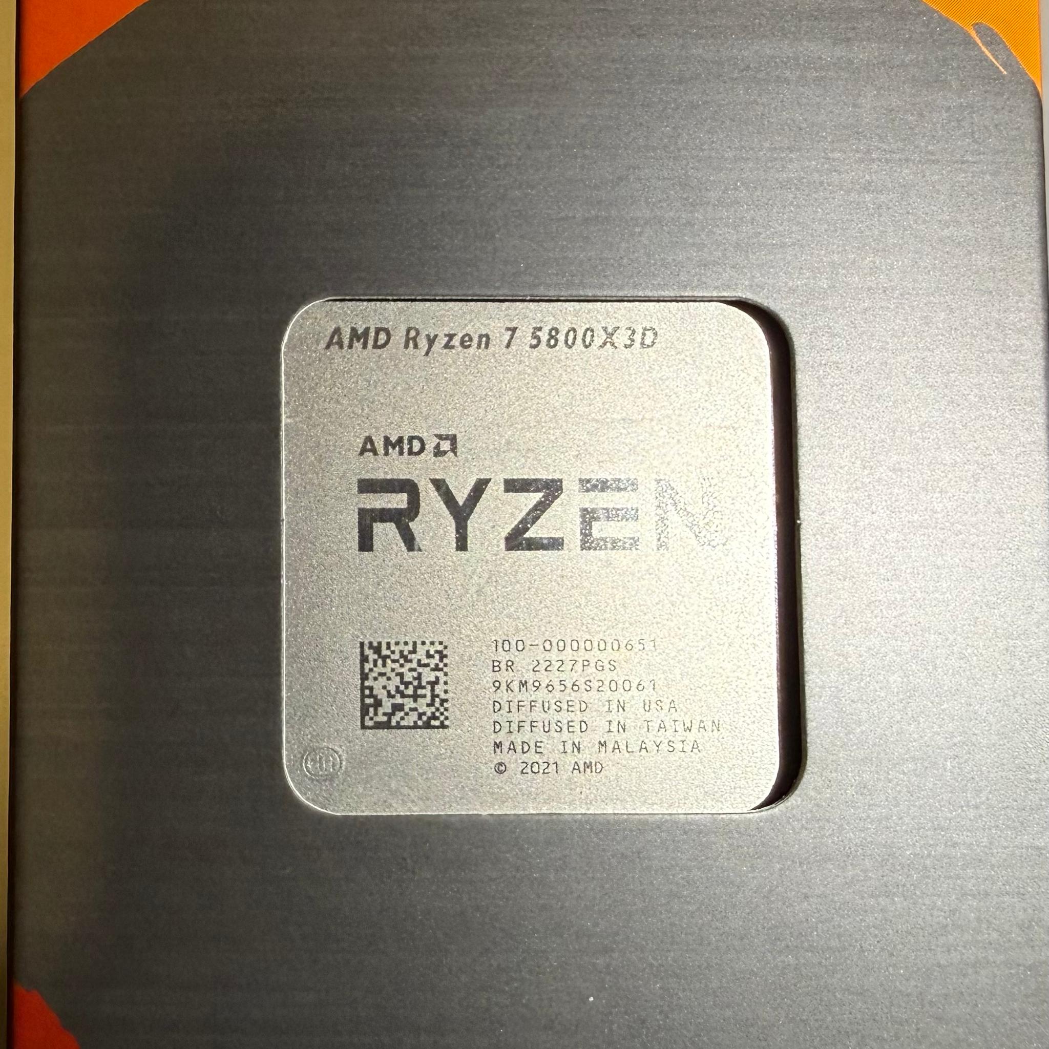 AMD Ryzen 7 5800X3D