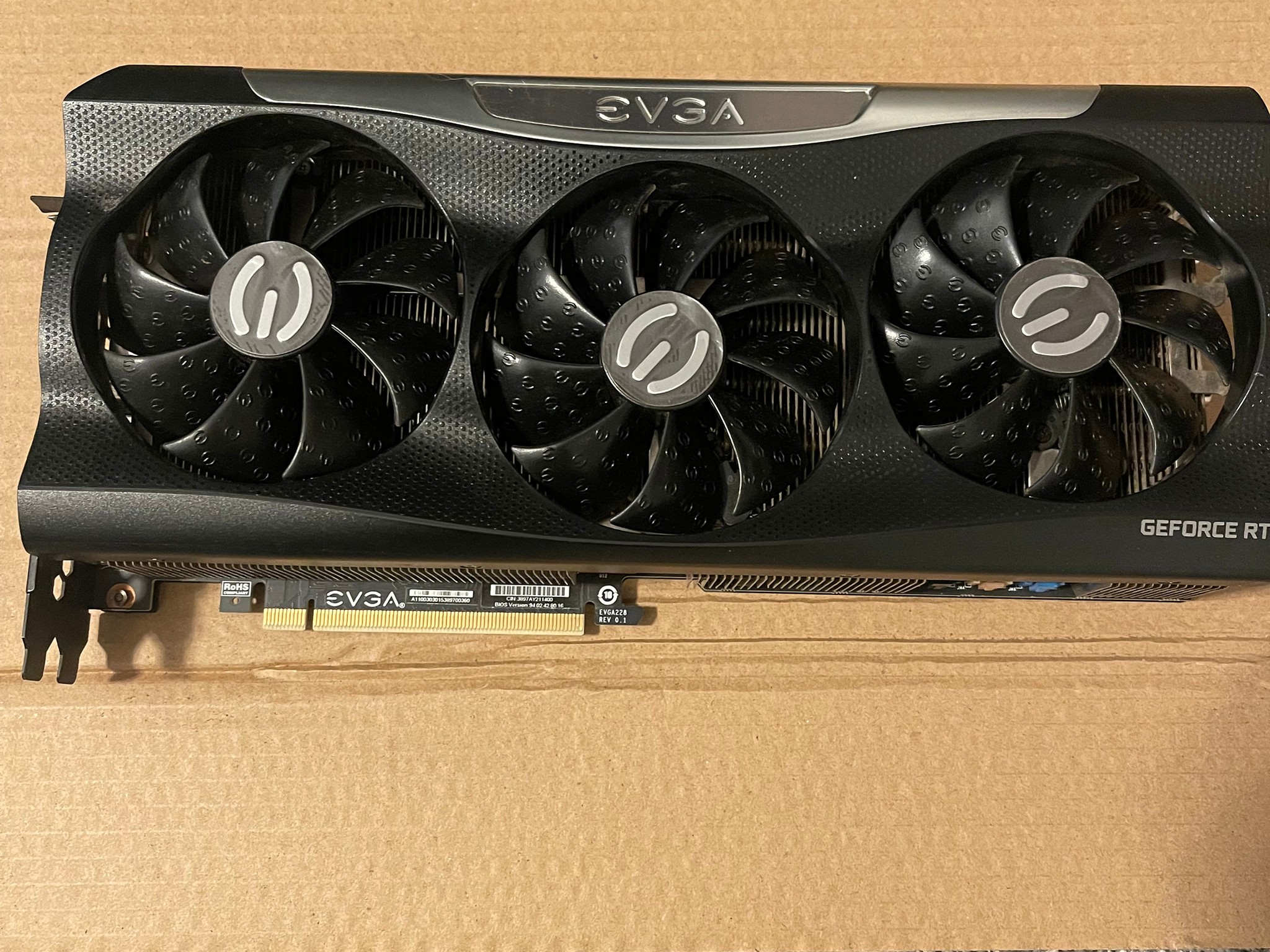 EVGA RTX 3080 FTW3 ULTRA 10GB