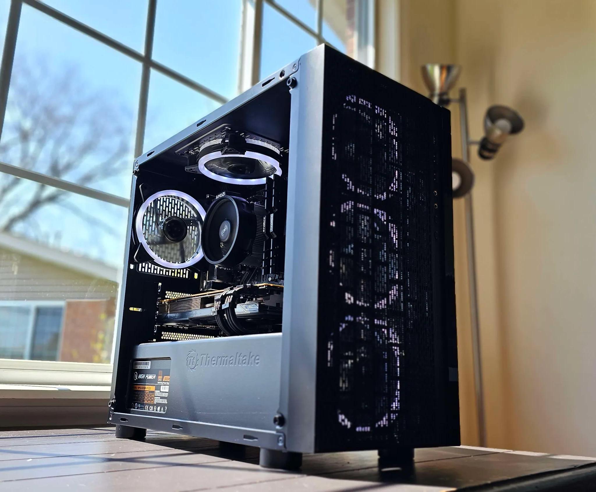 Yin ☯ R7 2700 Gtx 980 Gaming Pc