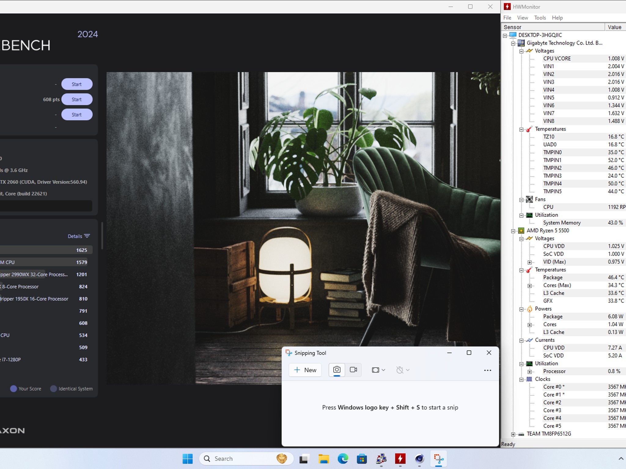 Basic Black | Ryzen 5 5500 | B450M WiFi | RTX 2060 6GB | 16GB DDR4-3200