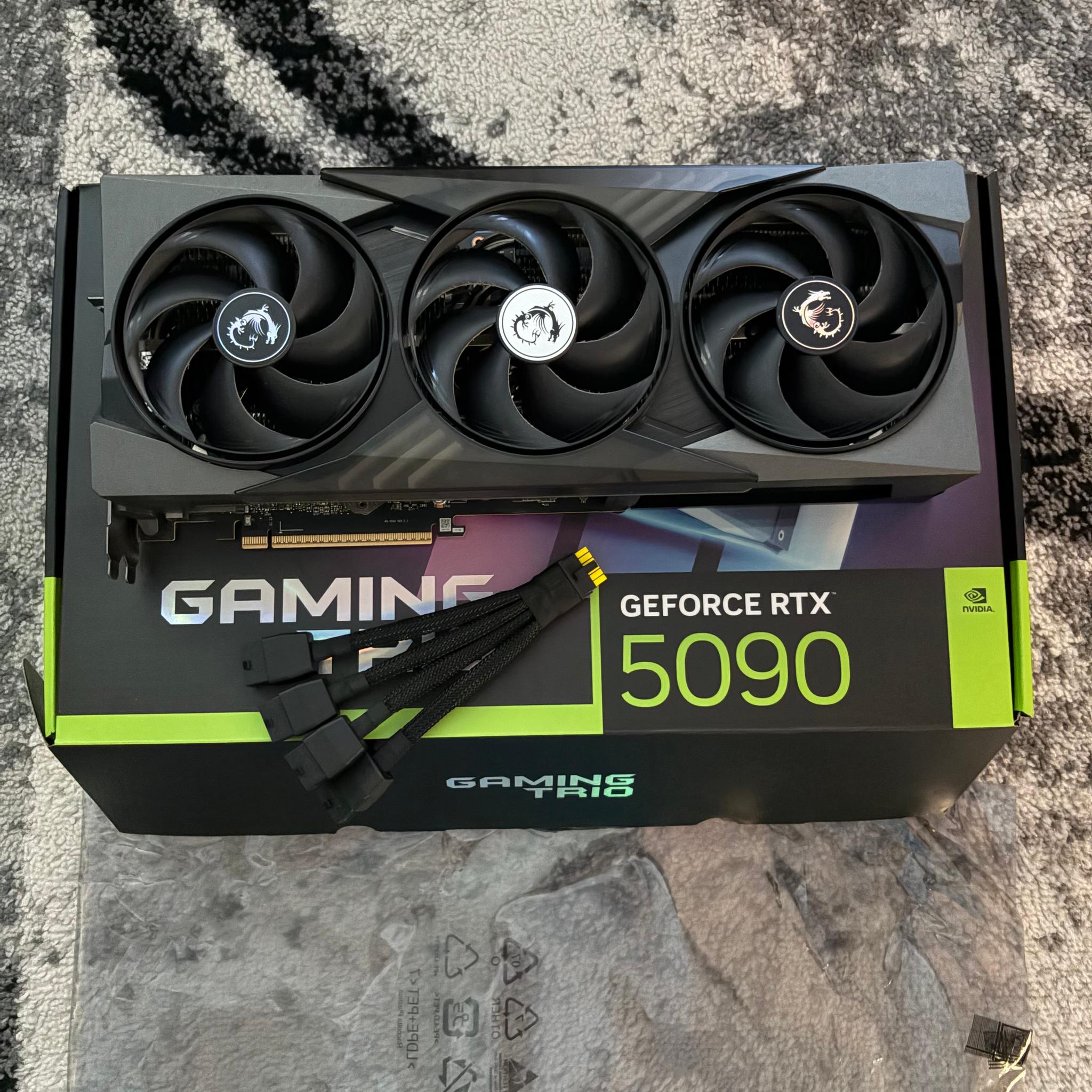 MSI GeForce RTX 5090 32G GAMING TRIO OC