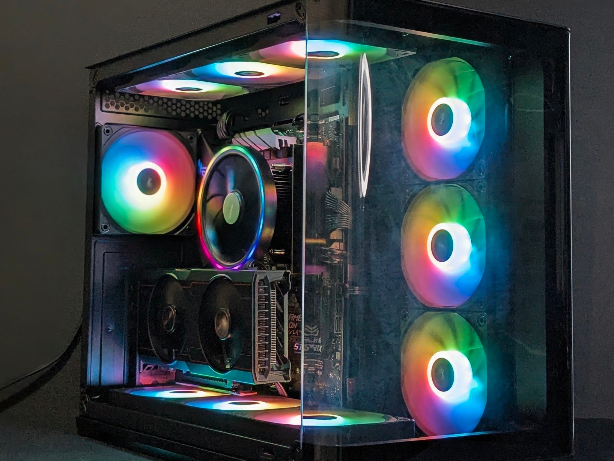 ⚫️ BLACKOUT 1080p Ultra Gaming PC (RX 6600 XT | Ryzen 5 5500 | 16GB RAM)