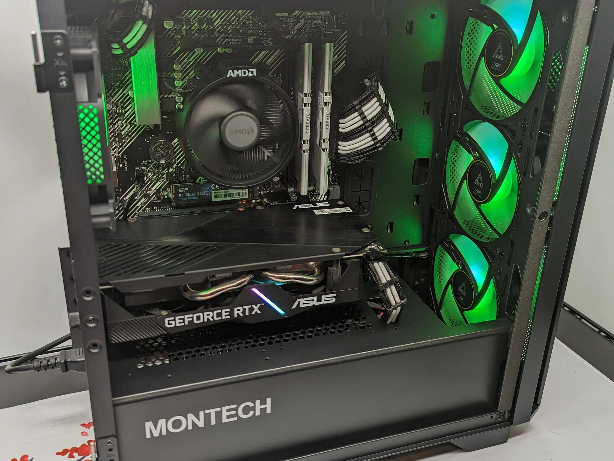 Gaming Rig "AIR 100" Ryzen 5 5500/16GB DDR4/1TB SSD/ RTX2060 6GB