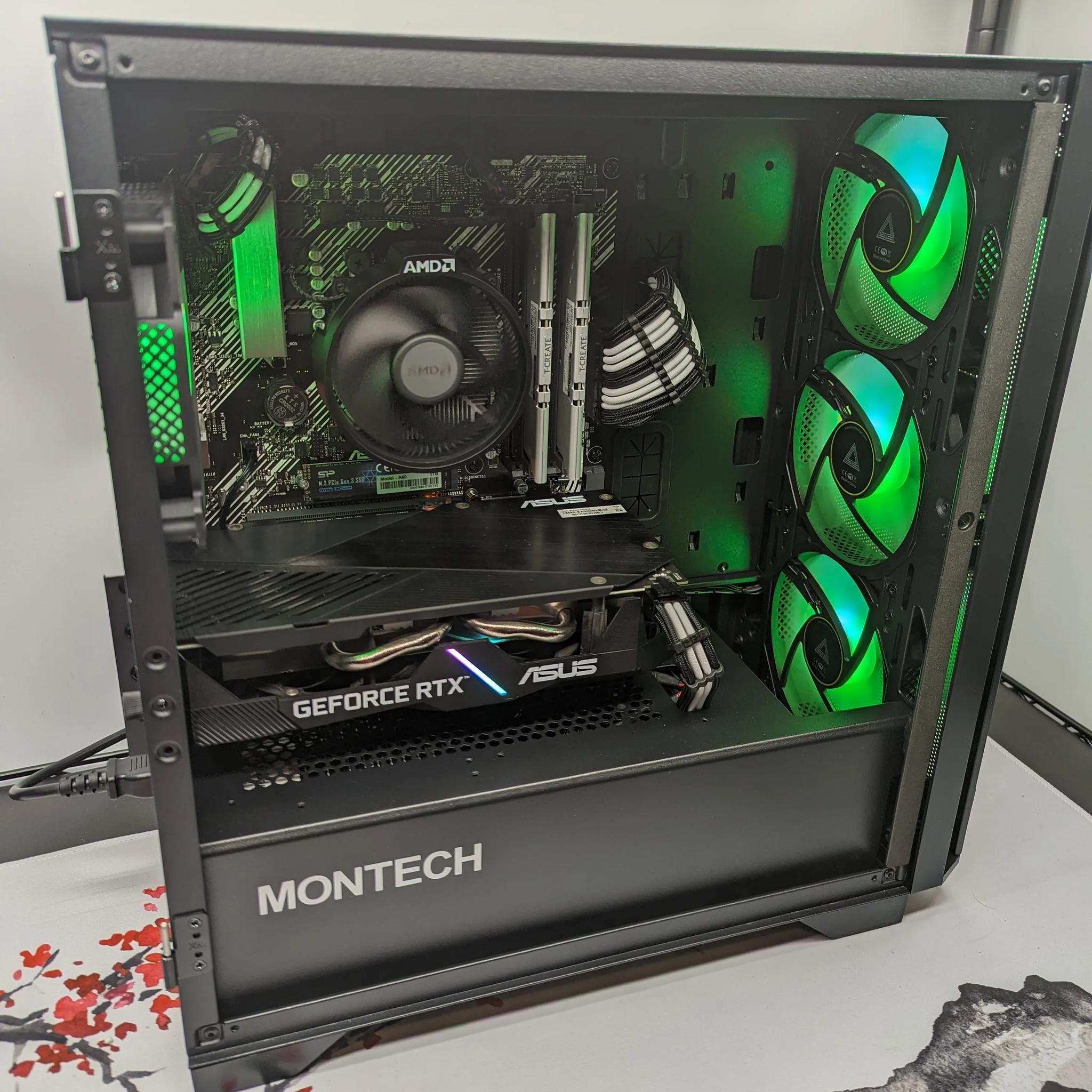Gaming Rig "AIR 100" Ryzen 5 5500/16GB DDR4/1TB SSD/ RTX2060 6GB