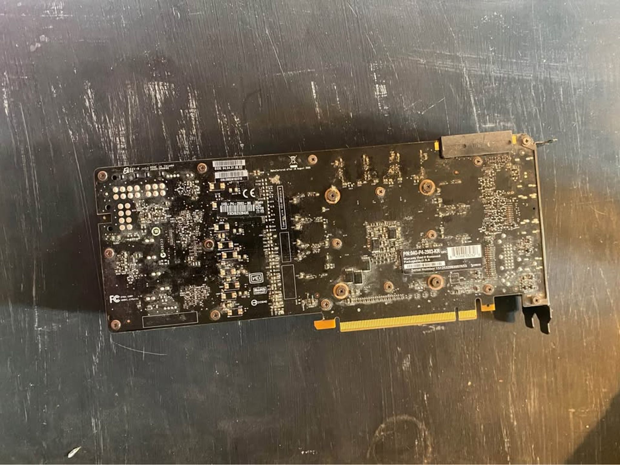 *GOOD CONDITION* Nvidia EVGA GeForce GTX 980 4GB GDDR5 PCI Express Video Card $45 + Shipping